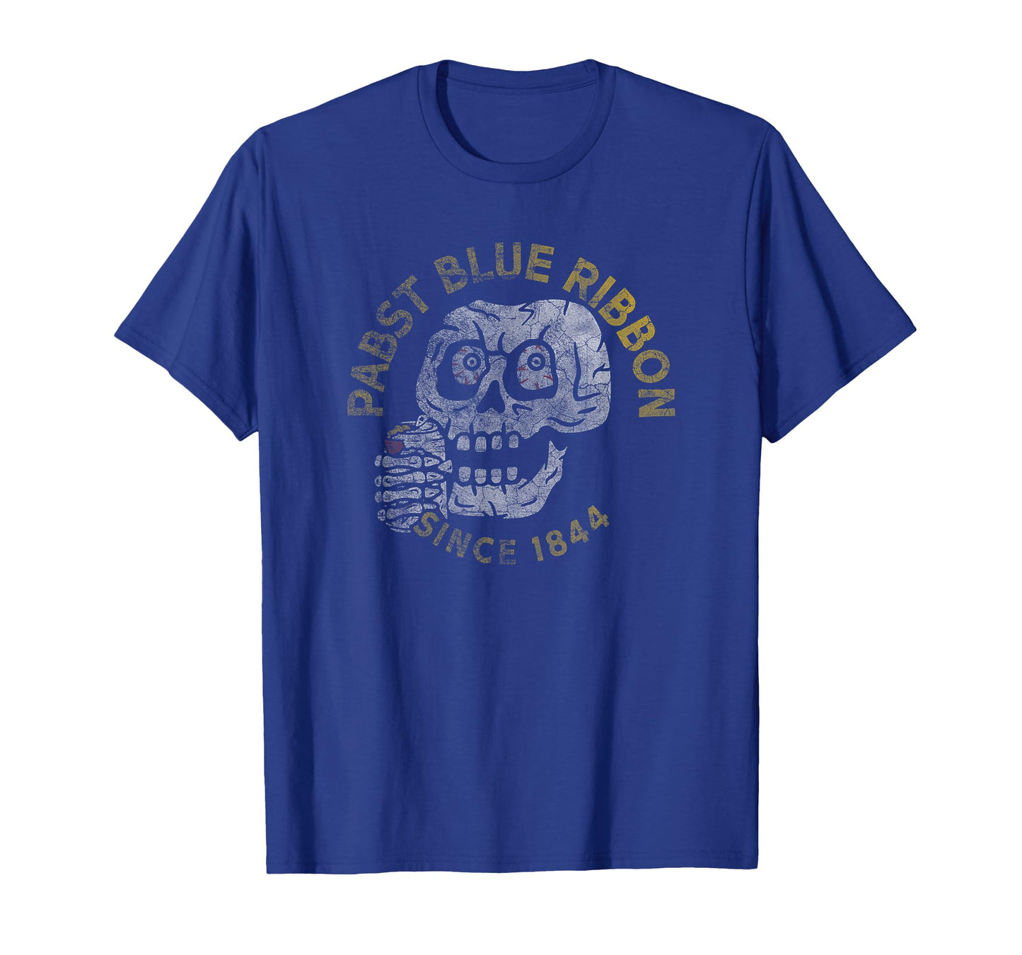 Pabst Blue Ribbon Skull T-Shirt