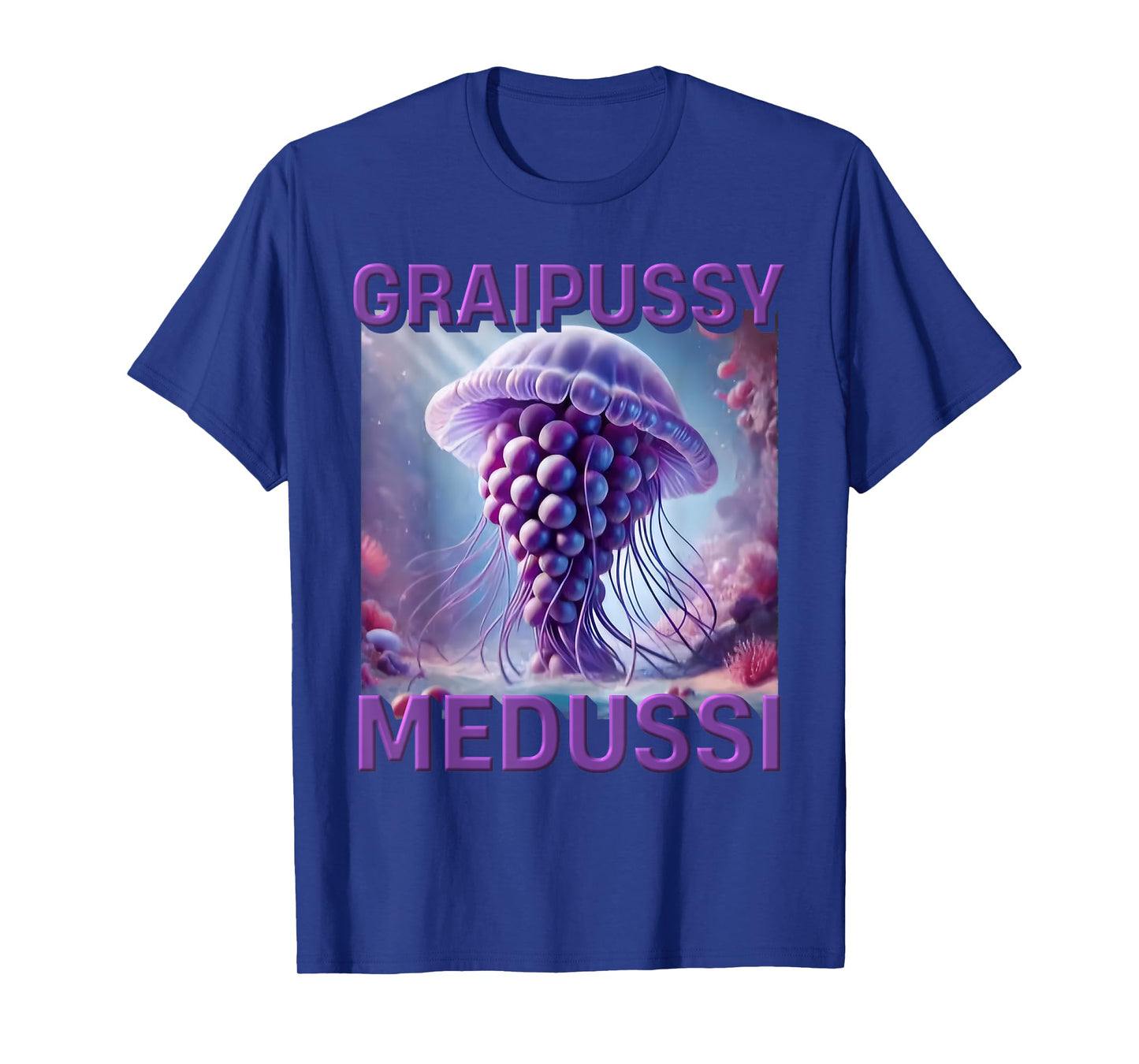 Graipussy Medussi Hilarious Meme Brainrot Italian Kids Joke T-Shirt