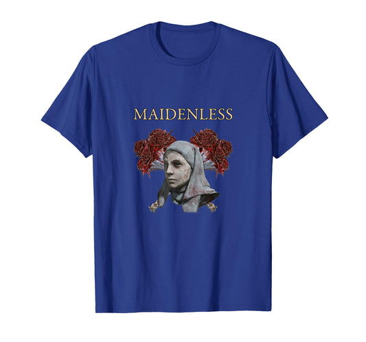 SoulsGang Maidenless Black Elden Ring Meme T-Shirt, Women's Classic Fit, Small, Short Sleeve
