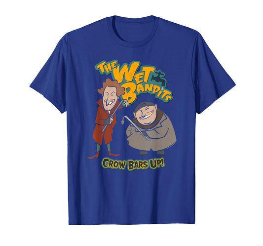 Home Alone Christmas The Wet Bandits Crow Bars Up! T-Shirt