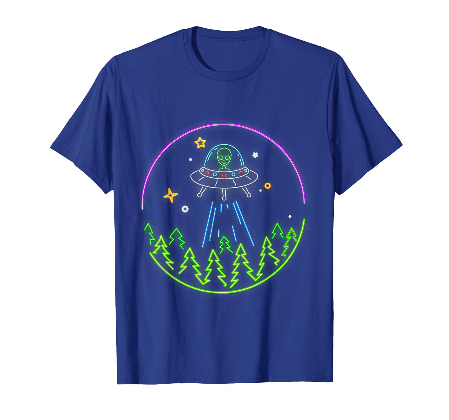 Alien Funny UFO Space Rave Alien Lovers T-Shirt