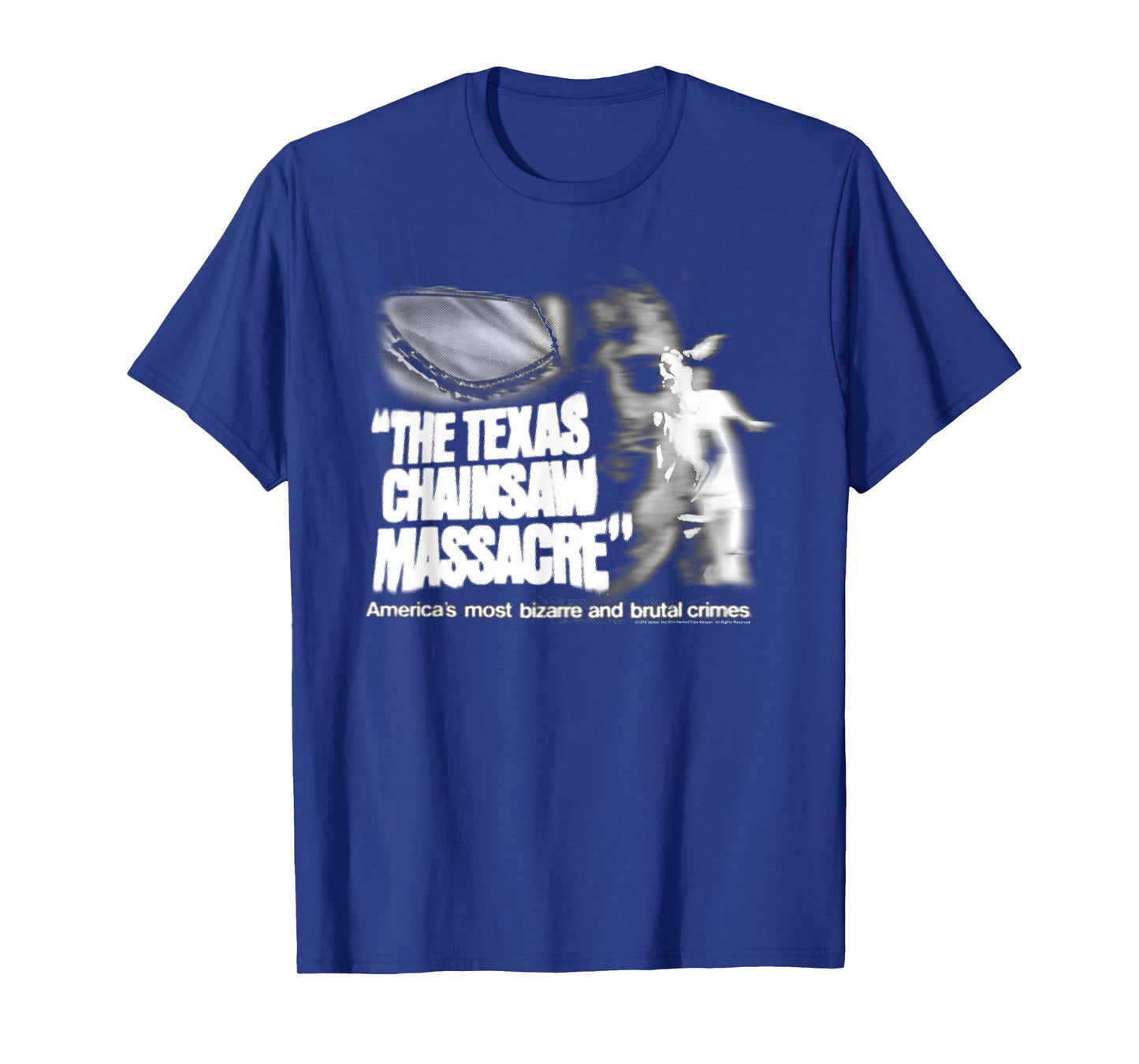 The Texas Chainsaw Massacre Blurry Bizarre and Brutal Horror T-Shirt