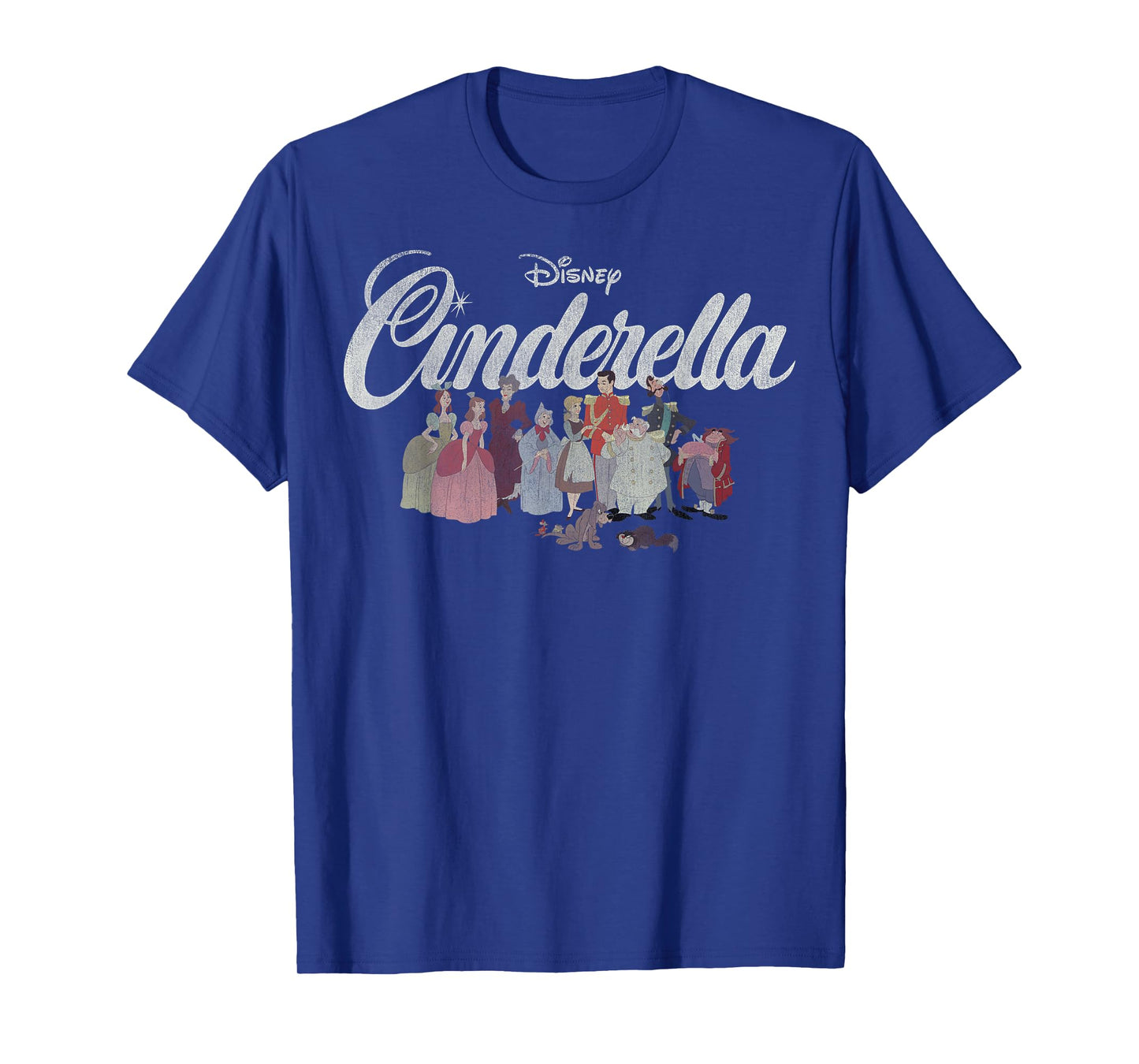 Disney Cinderella Group Shot All Lined Up T-Shirt
