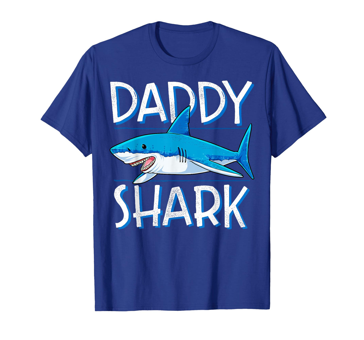 Daddy Shark T Shirt Fathers Day Gifts Family Matching Dad T-Shirt