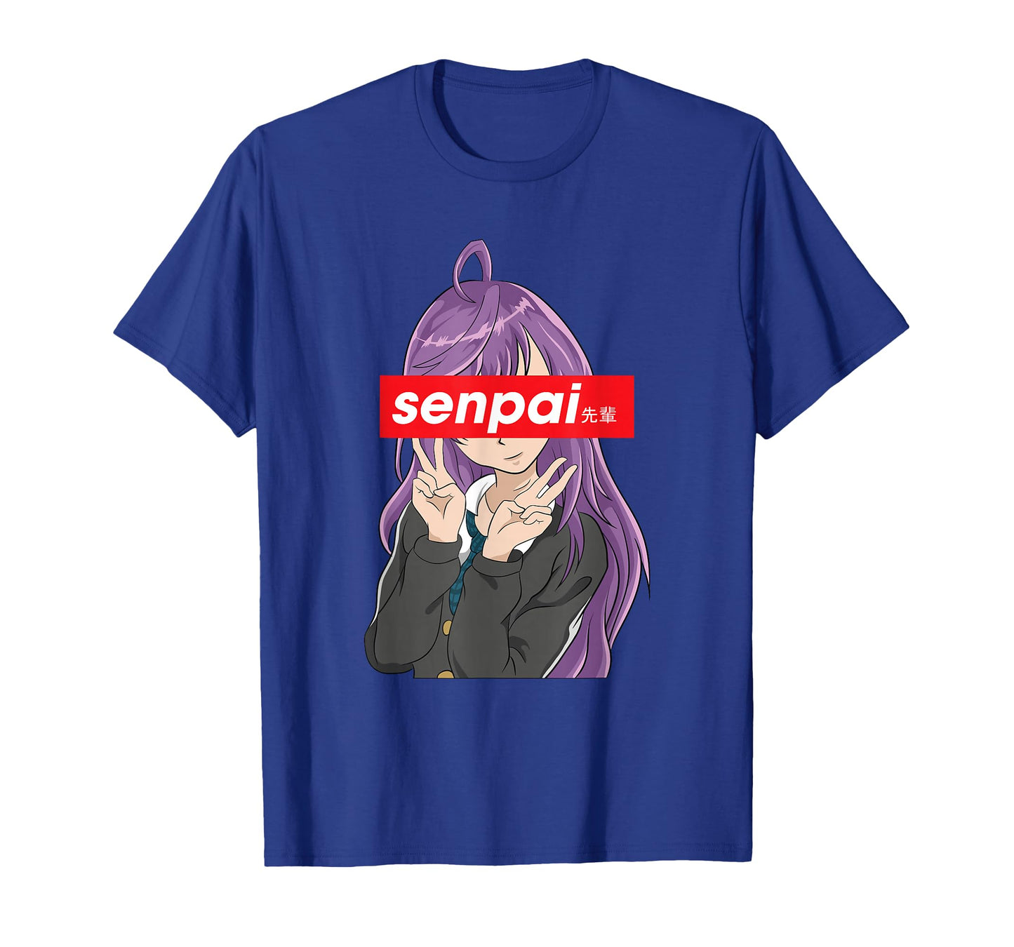 Japanese Anime Girl Shirt - Notice Me Senpai T-Shirt
