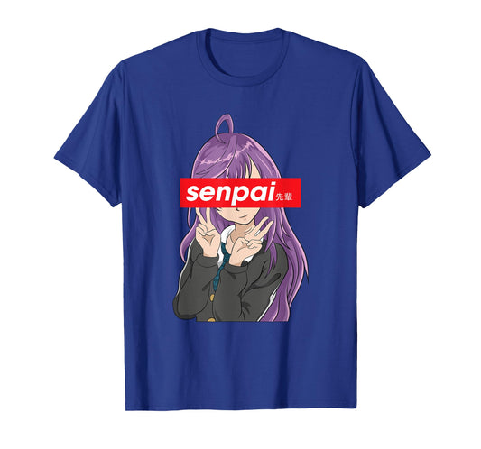 Japanese Anime Girl Shirt - Notice Me Senpai T-Shirt