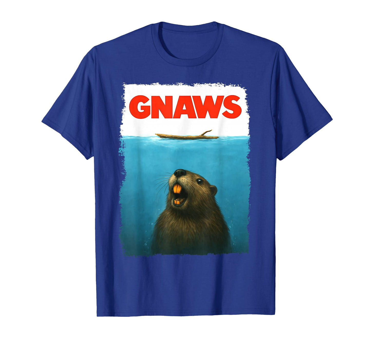 GNAWS Movie Parody Poster, Funny Beaver T-Shirt