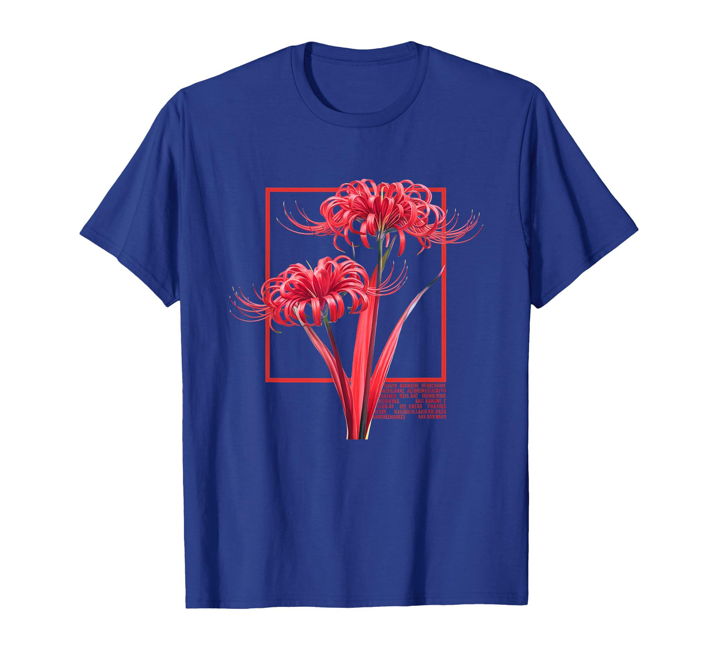 Japanese Spider Lily Soft Grunge Anime Flower T-Shirt T-Shirt