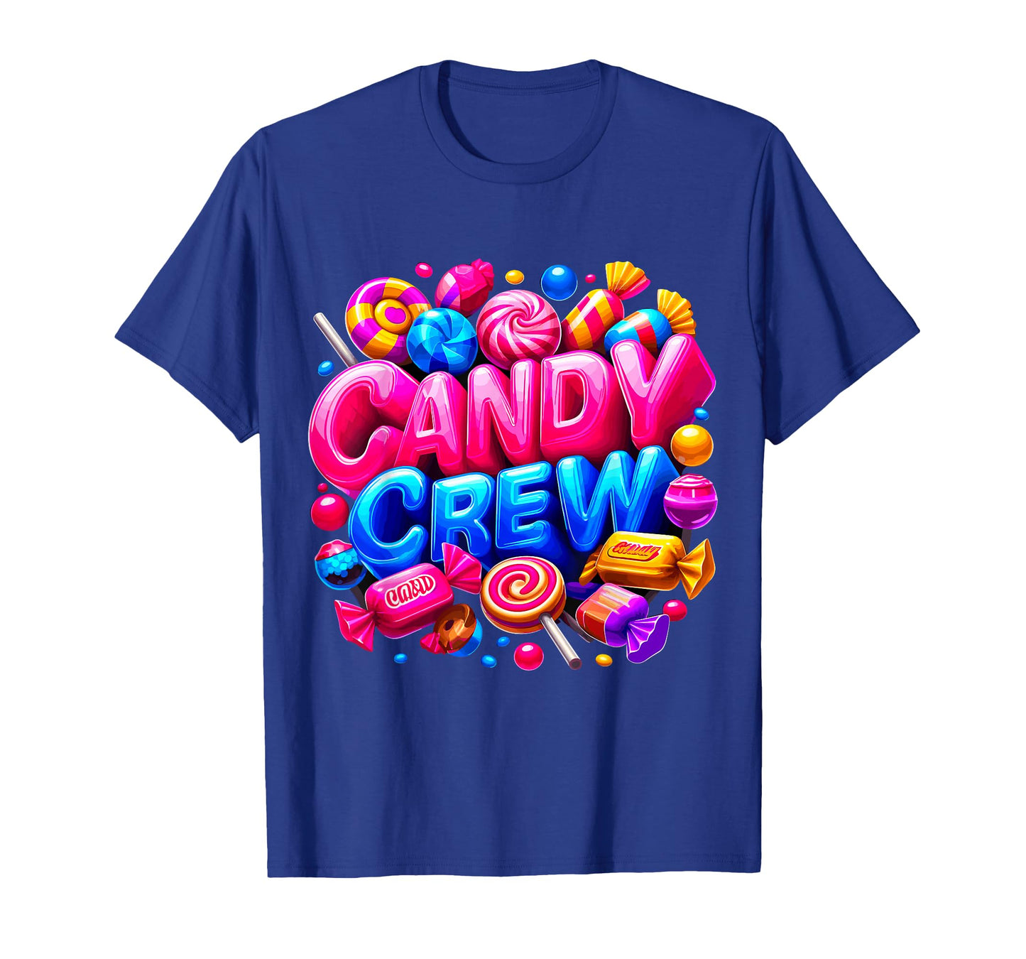 Candy Crew Halloween Party Trick or Treat Christmas T-Shirt