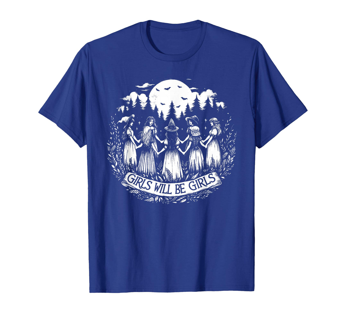 Witch Witches Halloween Girl Will Be Girls Spooky Season T-Shirt