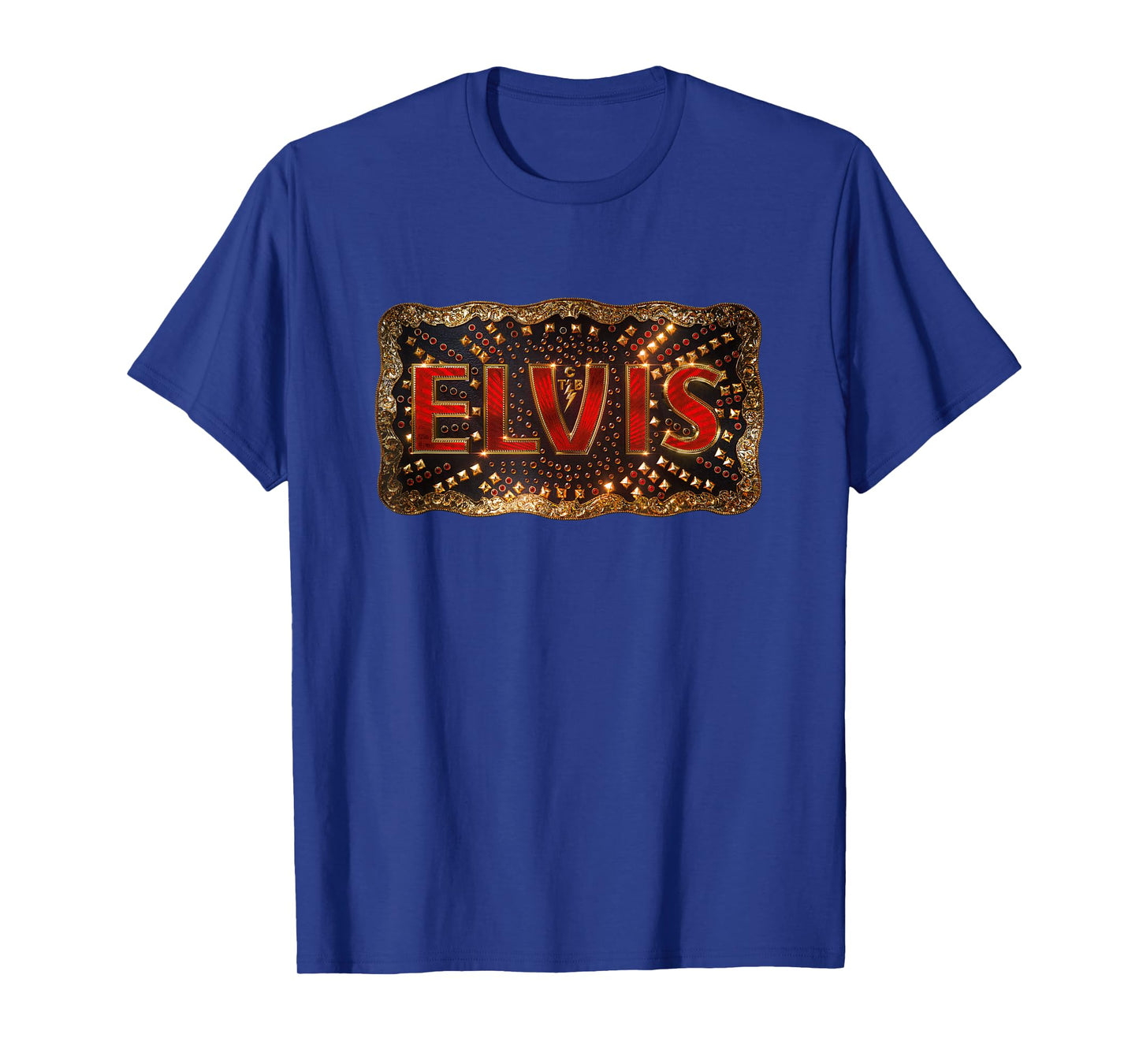 Elvis Movie Buckle Logo Official T-Shirt Small