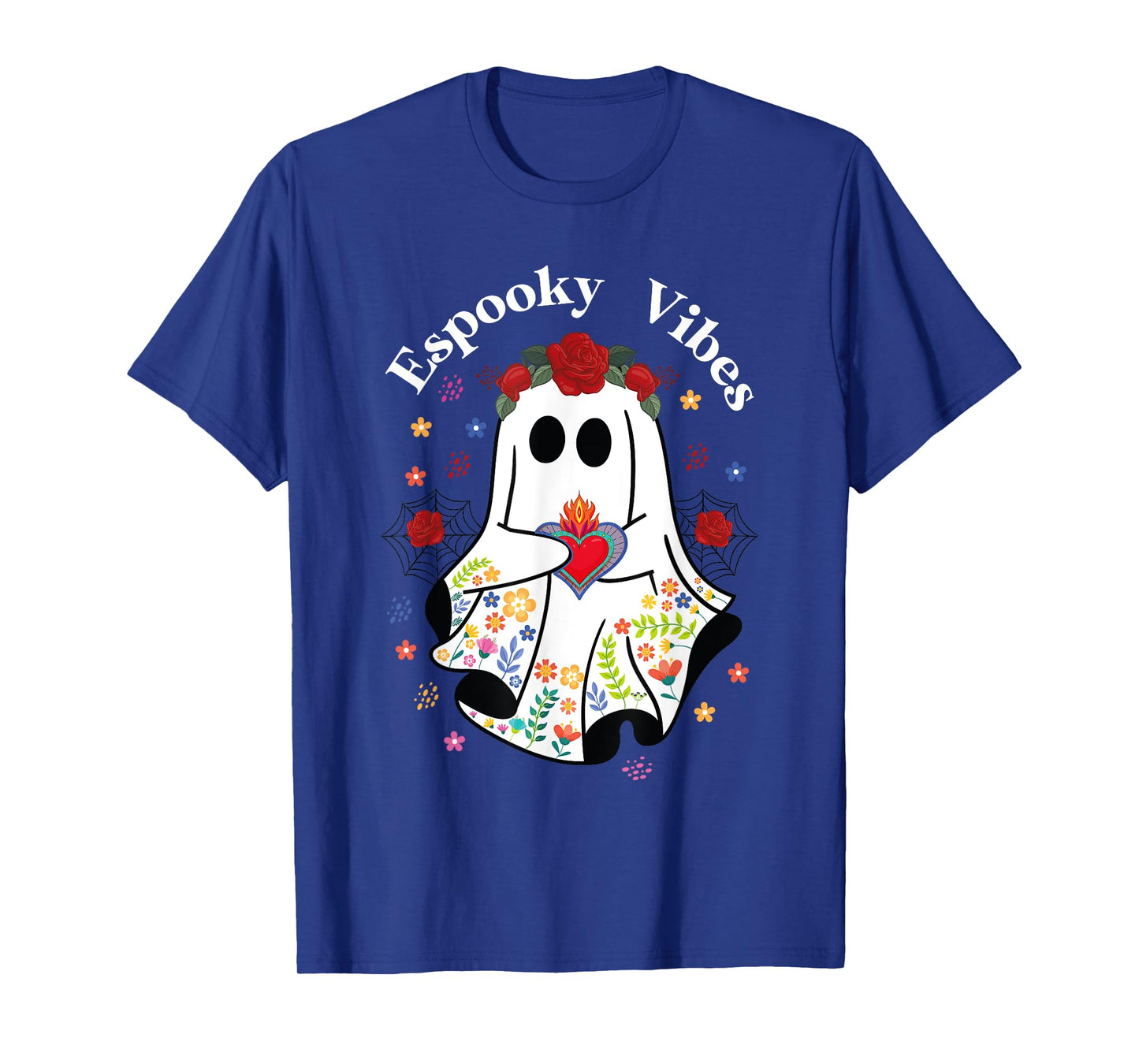 Espooky vibes Conchas halloween Mexican Ghost Espooky Season T-Shirt