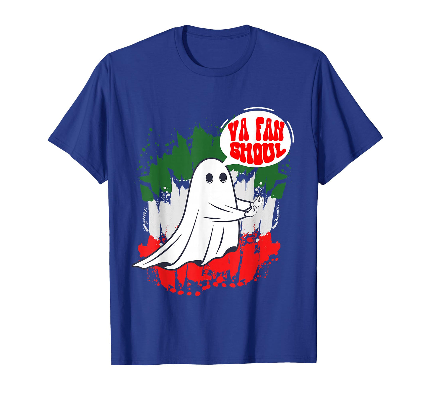 Va Fan Ghoul For Men Women Italian Funny Halloween Ghost T-Shirt