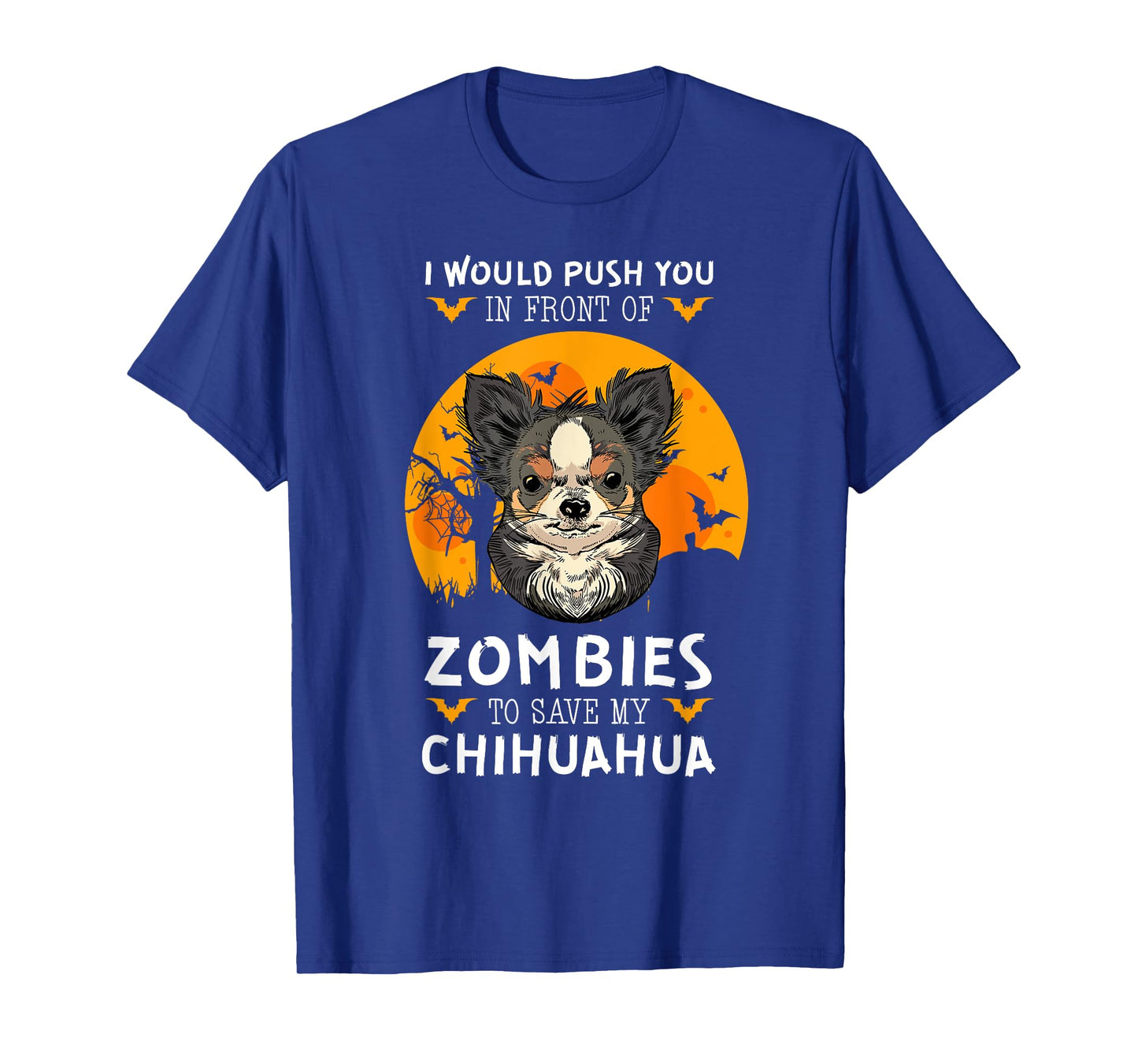 Chihuahua Halloween Zombie Dog Breed Animal T-Shirt for Men Women