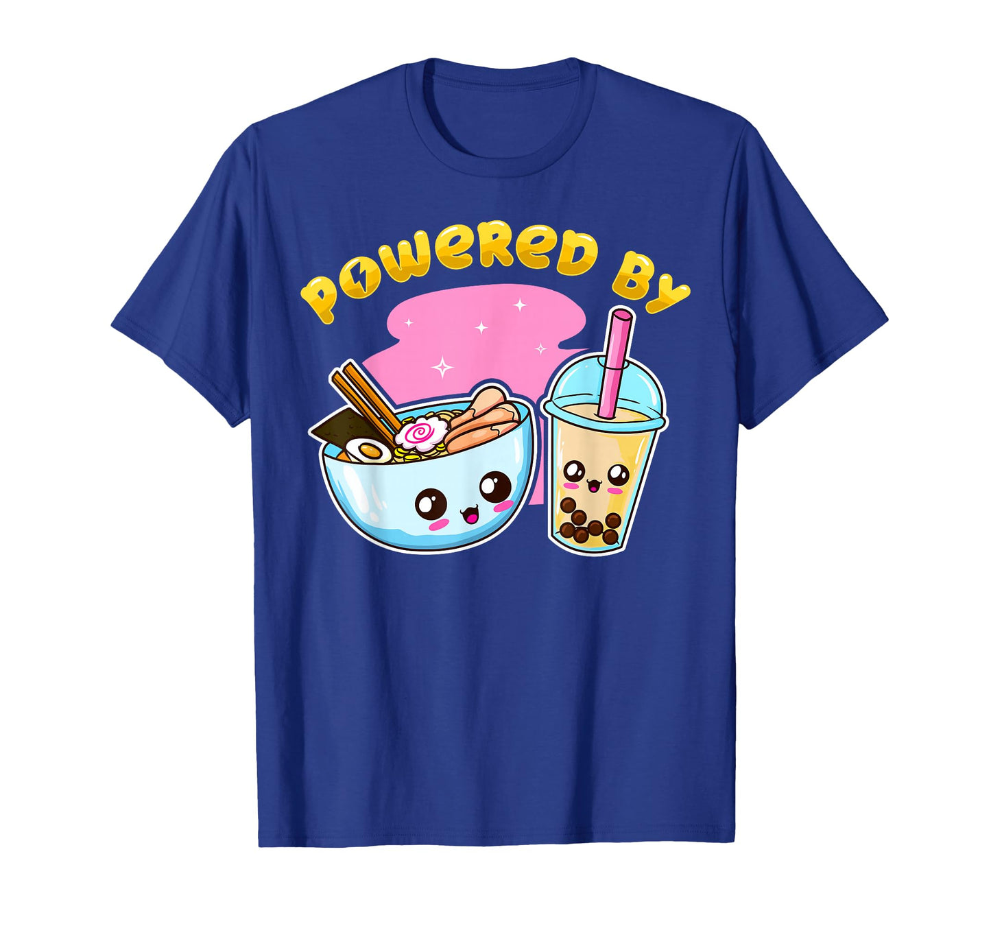 Ramen Bubble Tea Boba Japanese Noodles Anime K-POP Merch T-Shirt