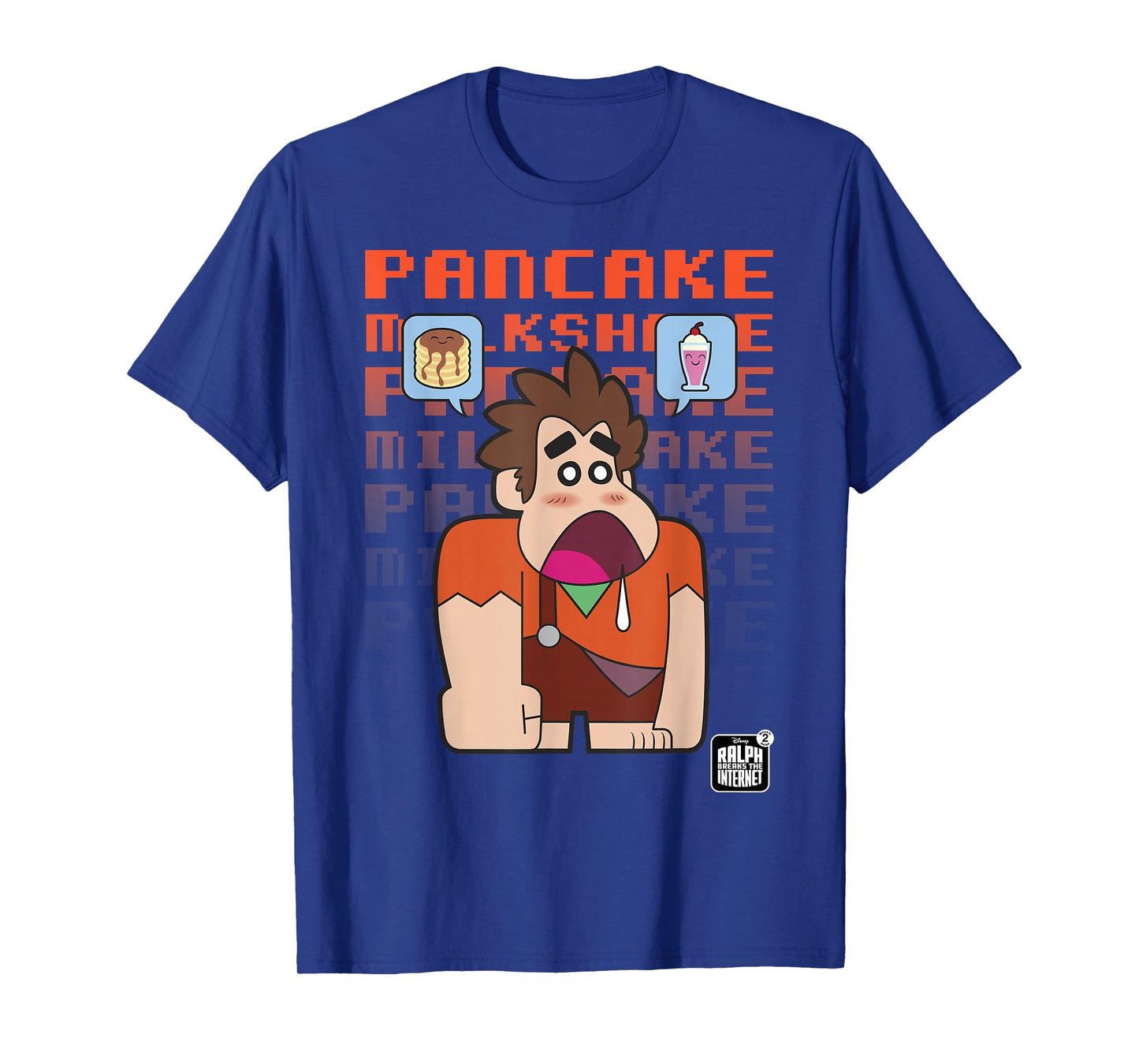 Disney Wreck-It Ralph Pancake Milkshake Stack T-Shirt