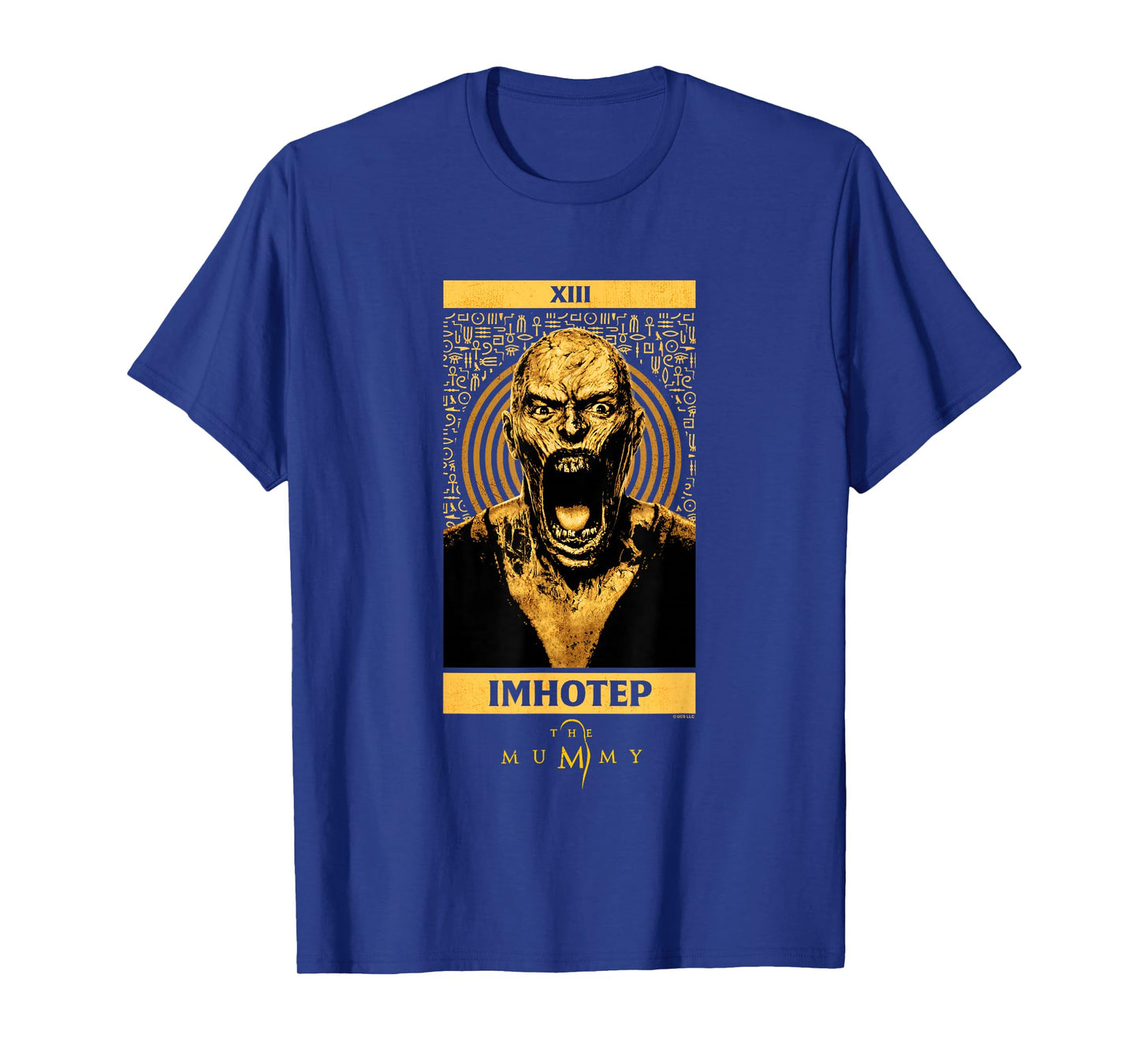The Mummy Imhotep Tarot Card Vintage T-Shirt