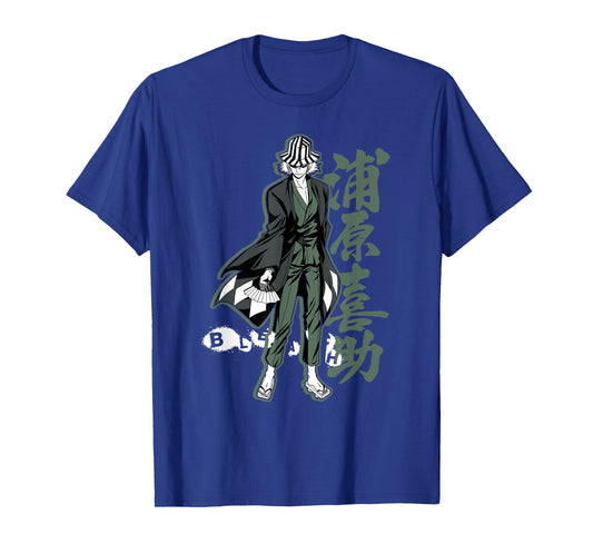 Bleach Kisuke with Vertical Kanji Anime T-Shirt