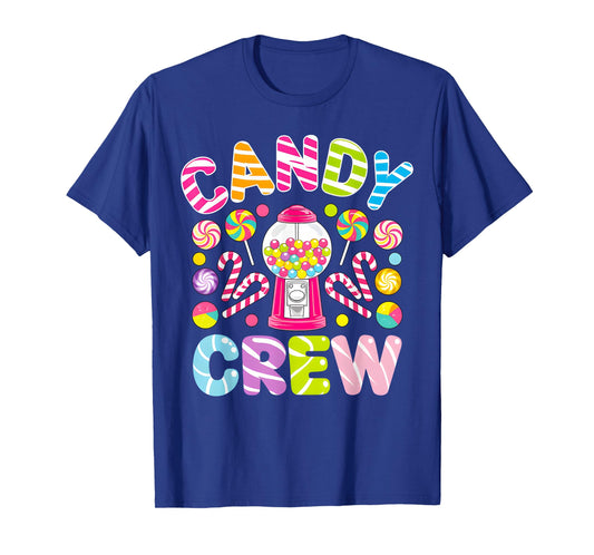 Groovy Candy Crew Sweetie Candy Squad Candy Birthday Party T-Shirt