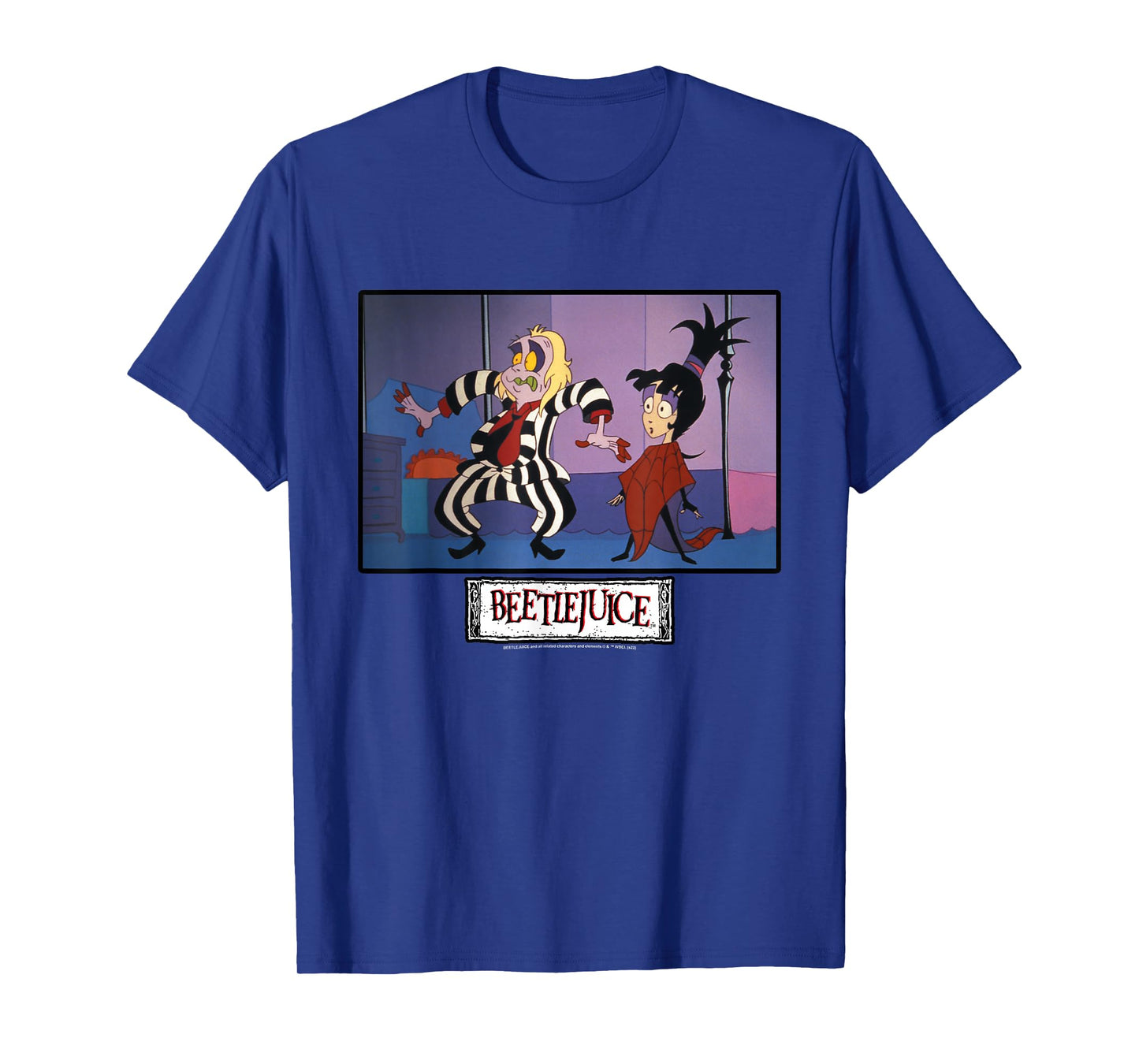 Beetlejuice and Lydia Super Shocked T-Shirt