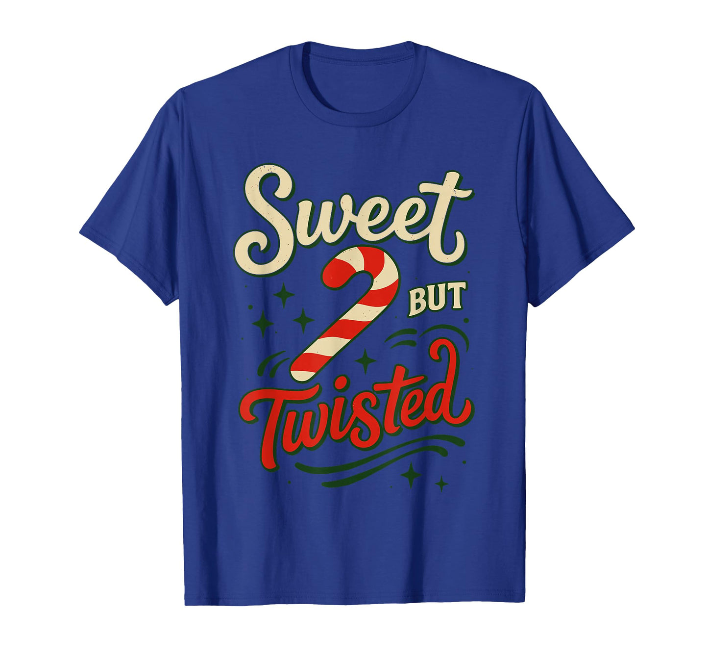 Sweet But Twisted Christmas Shirt, Cute Candy Cane Pajamas T-Shirt