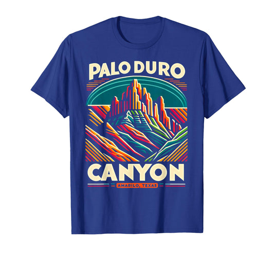 Palo Duro Canyon Amarillo Texas Off-roading Desert Camo T-Shirt
