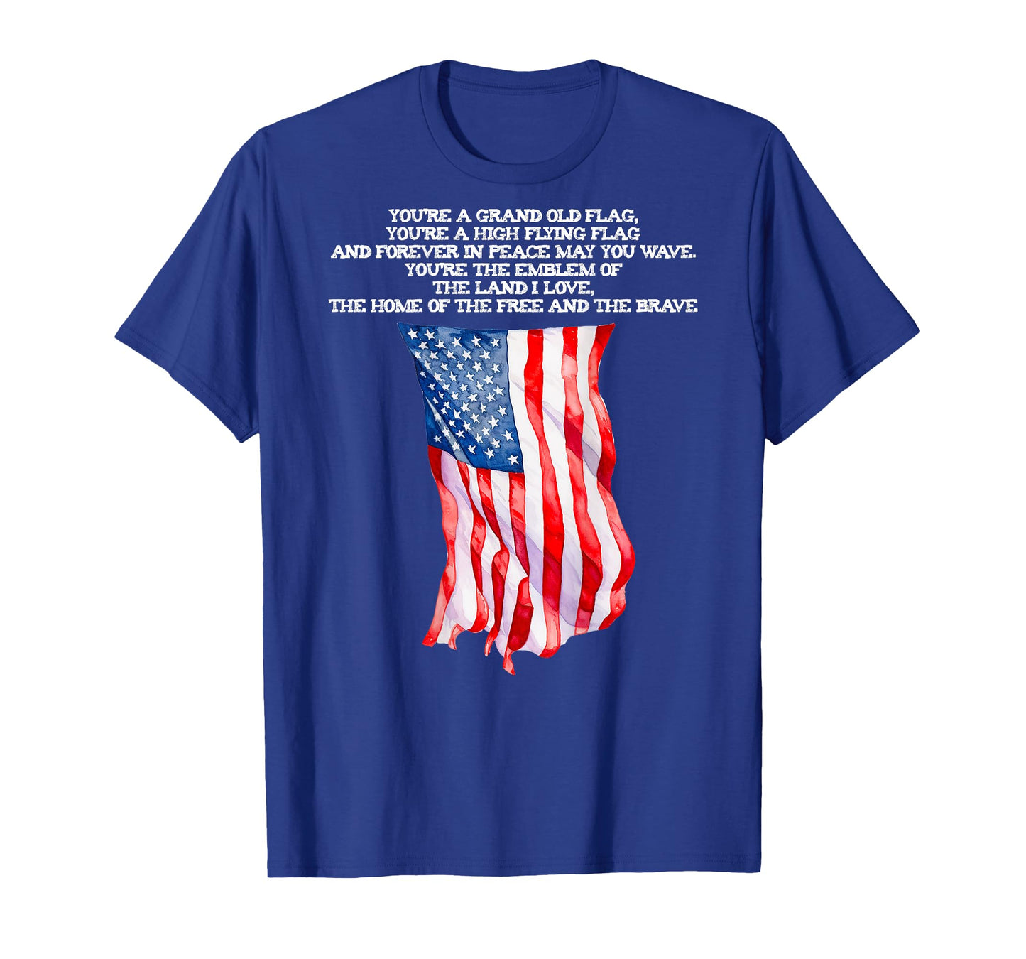 You're a grand old flag US Patriot 4th of July pride America T-Shirt