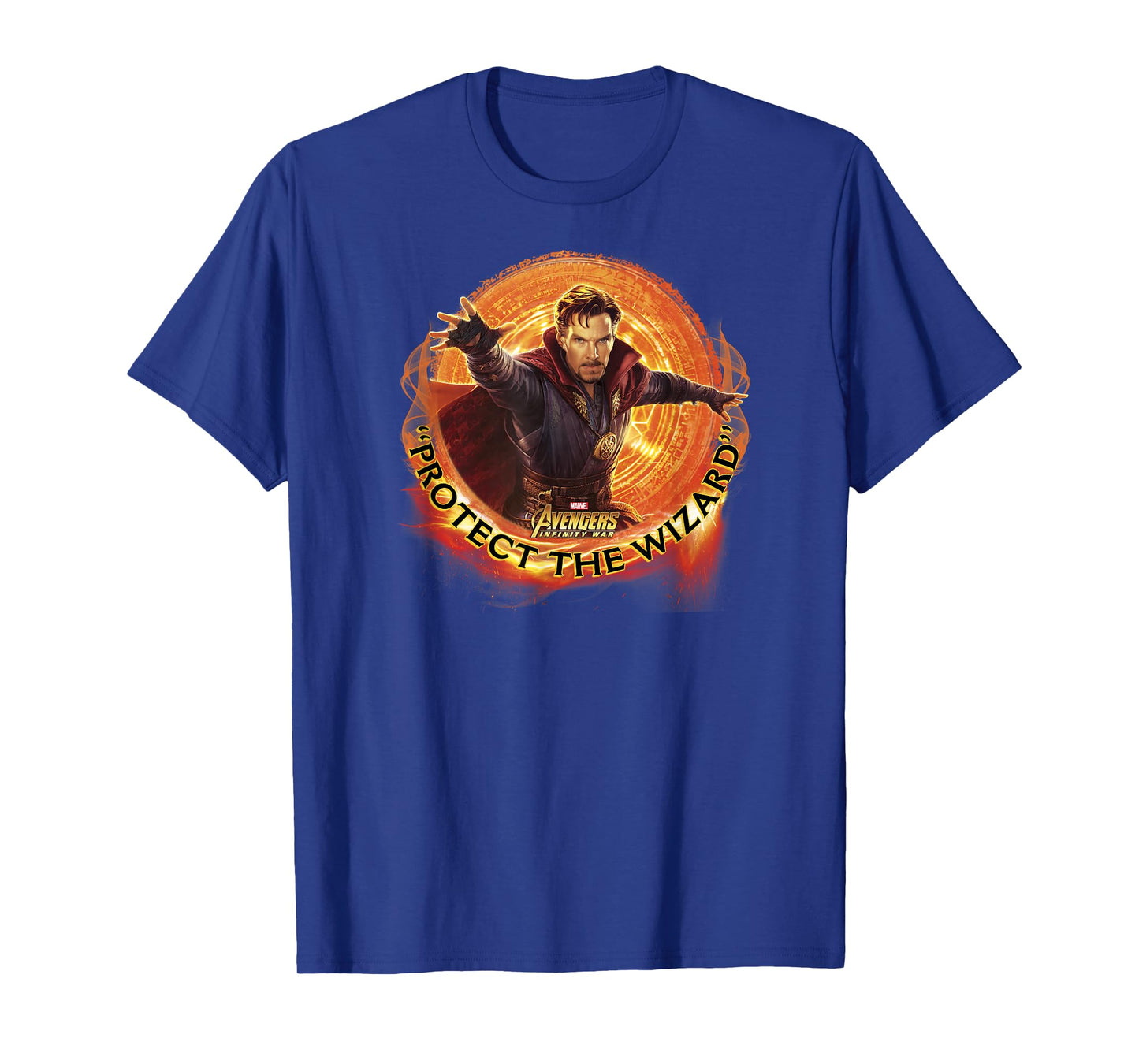 Marvel Infinity War Protect the Wizard Dr. Strange T-Shirt T-Shirt