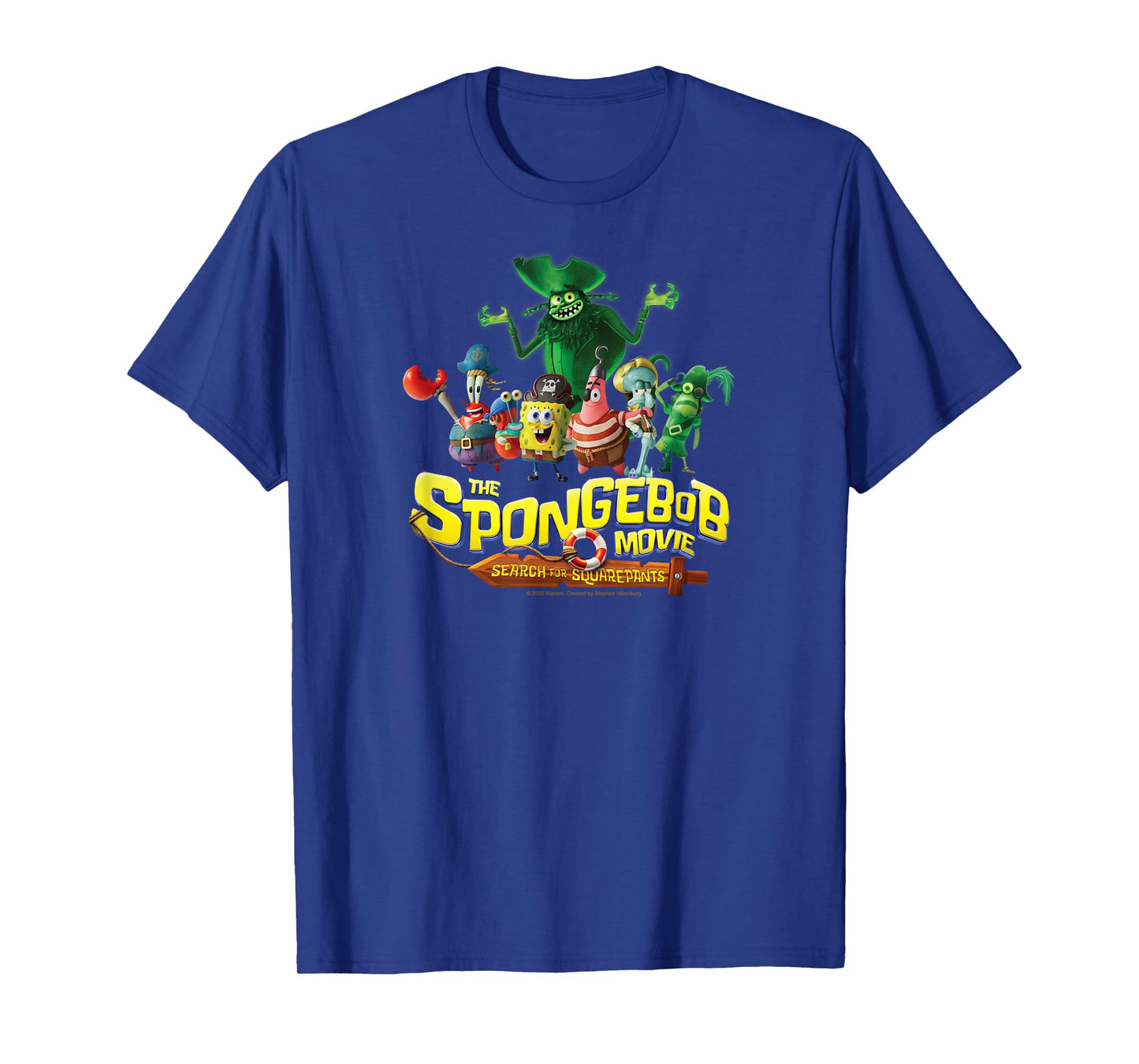 The SpongeBob Movie: Search for SquarePants Movie Logo T-Shirt