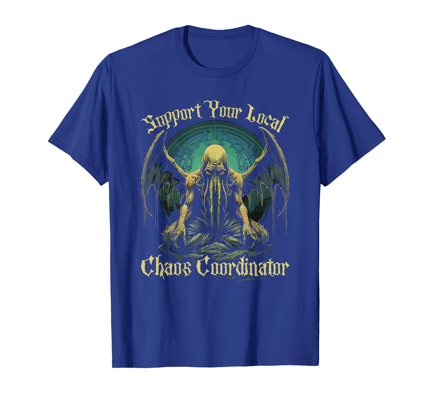 Cthulhu Chaos Coordinator, Cosmic Horror Cthulhu T-Shirt