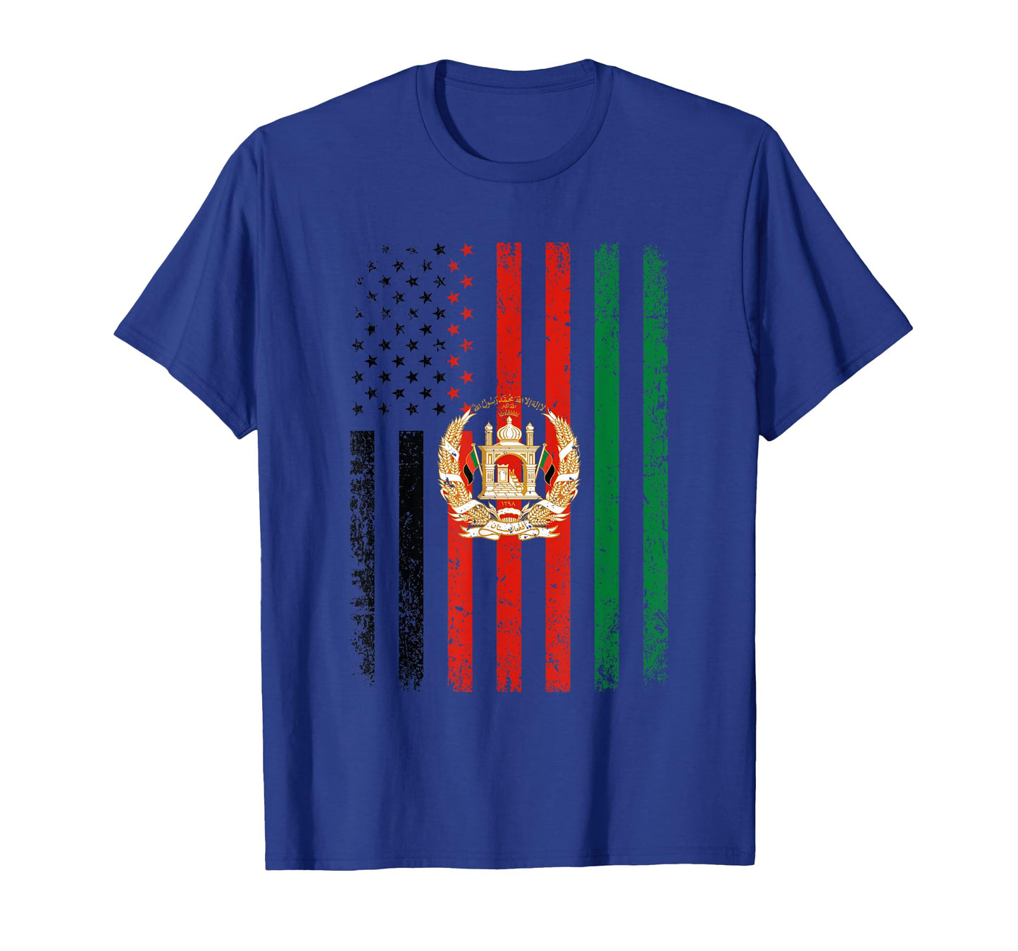Afghanistan Flag 4th of July USA Afghan Flag T-Shirt