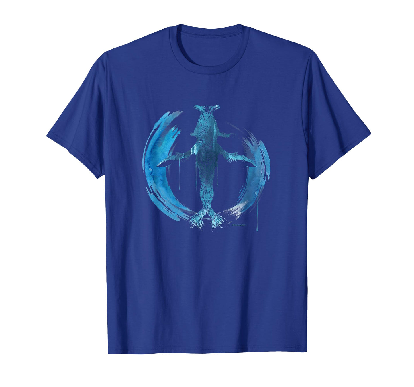 Avatar: The Way of Water Tulkun Tribal Art Circle T-Shirt