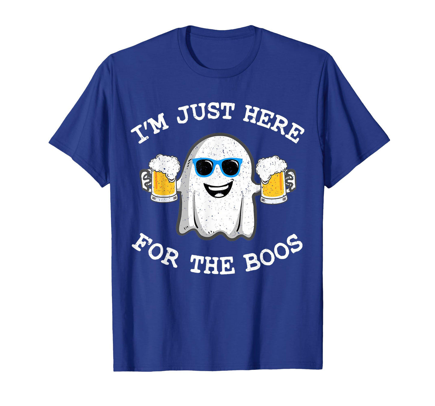 Funny Halloween Tee, I'm Just Here For The Boos Costume Men T-Shirt