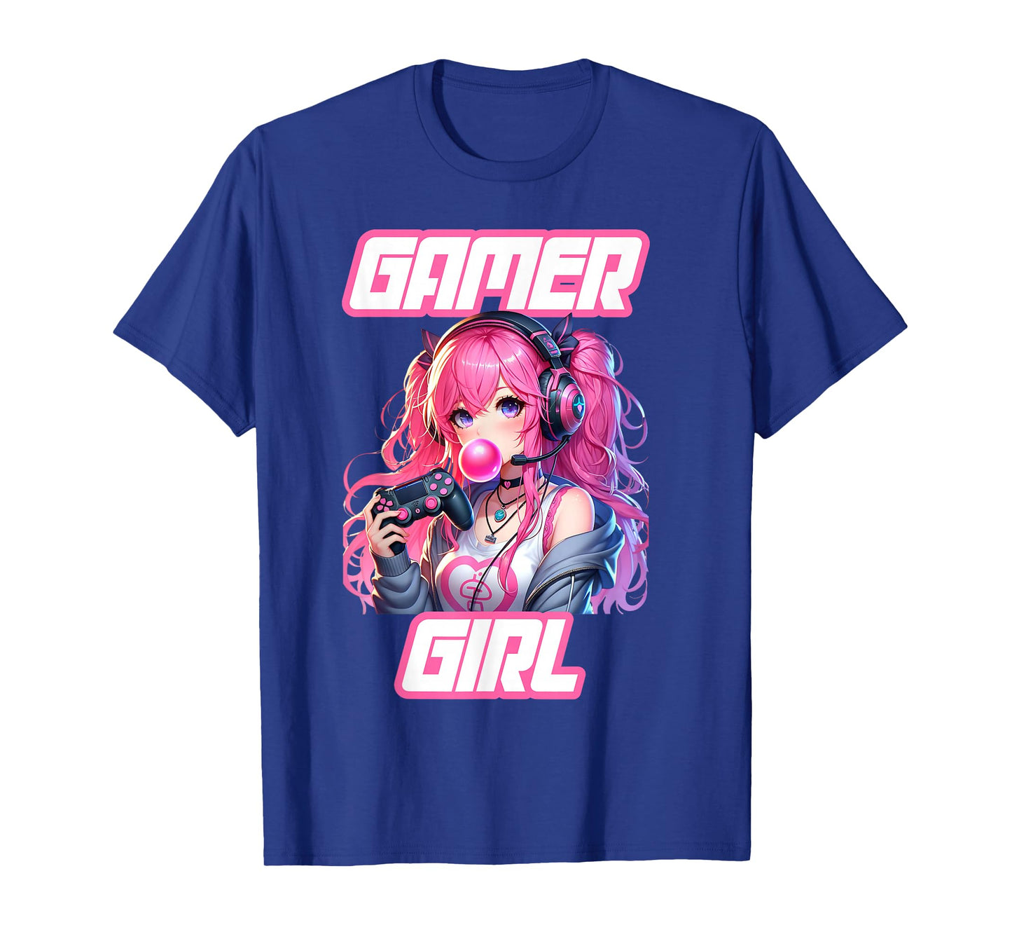 Gamer Girl Kawaii Video Game Graphic Gaming Teen Girls Women T-Shirt