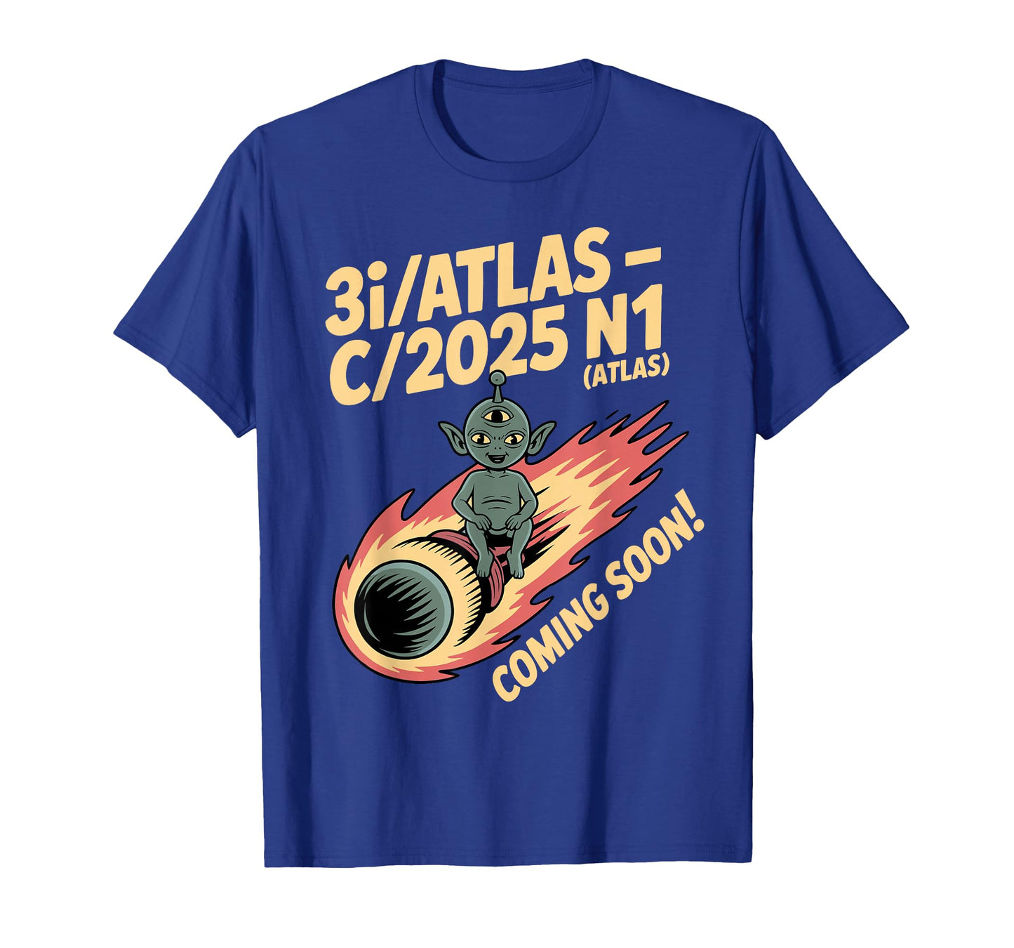 3I/Atlas C/2025 N1 Alien Comet Arrival 2025 Coming Soon T-Shirt