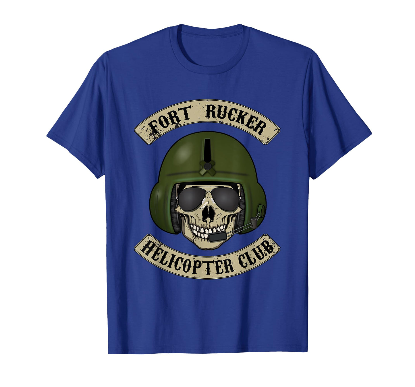 Fort Rucker Helicopter Club T shirt Pilot, Crew Chief Tee T-Shirt