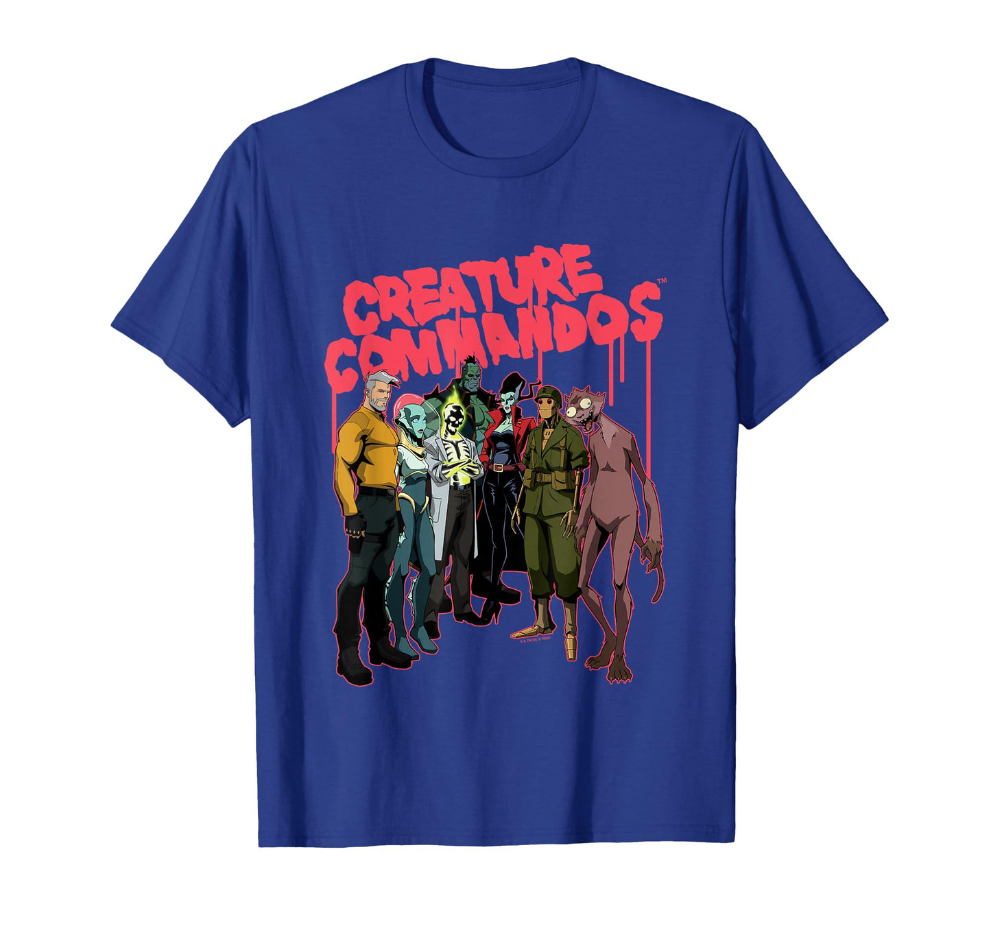 Creature Commandos Task Force M Group Shot T-Shirt