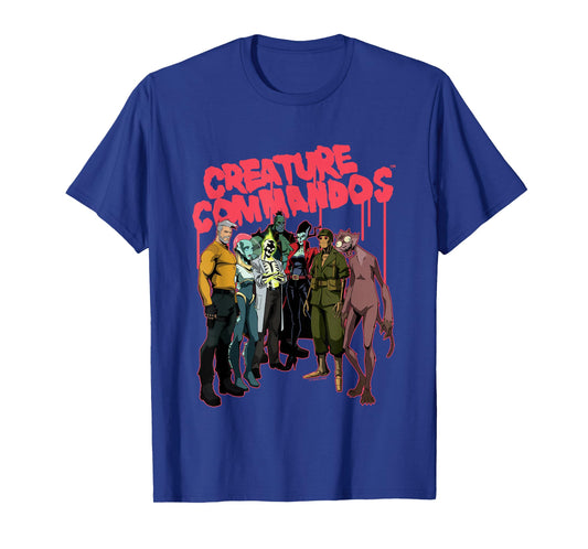 Creature Commandos Task Force M Group Shot T-Shirt