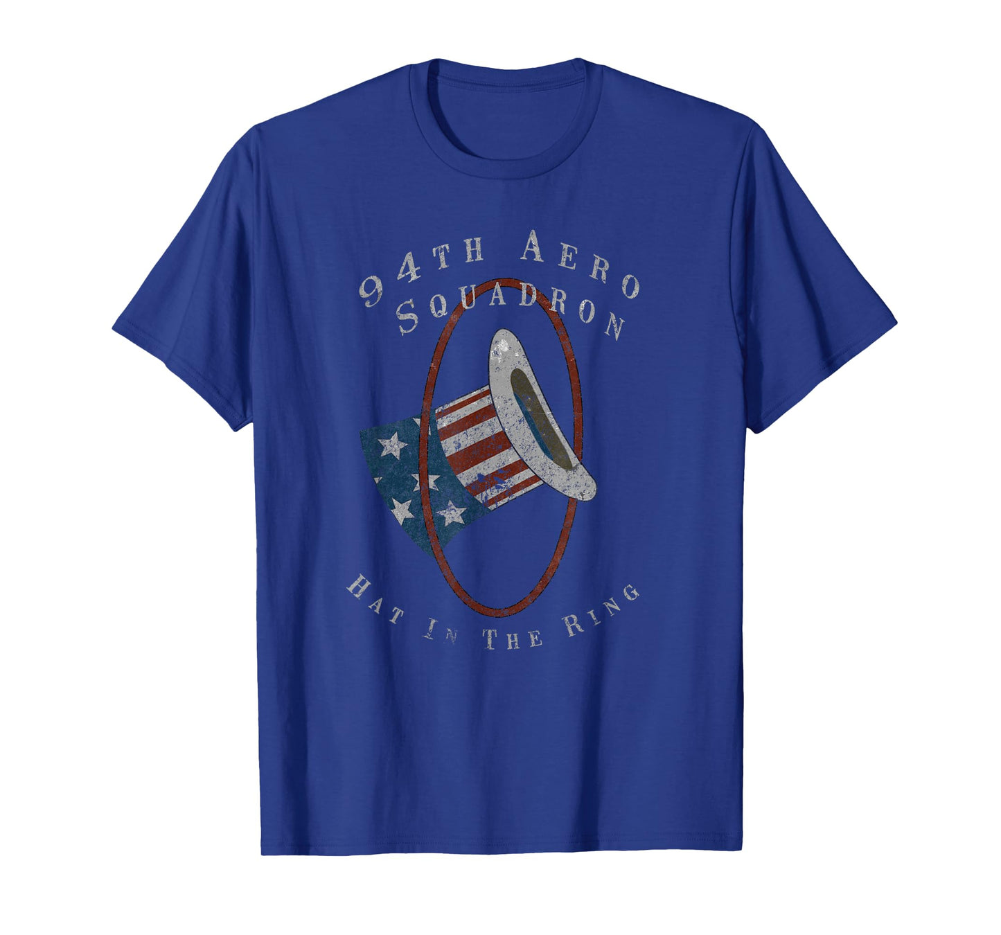 94th Aero Squadron "Hat In The Ring" WWI Vintage T-Shirt T-Shirt