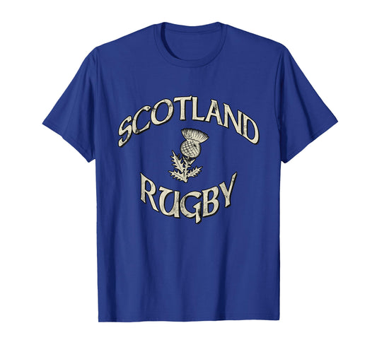 Scotland Rugby jersey vintage Scottish Rugby Thistle T-Shirt