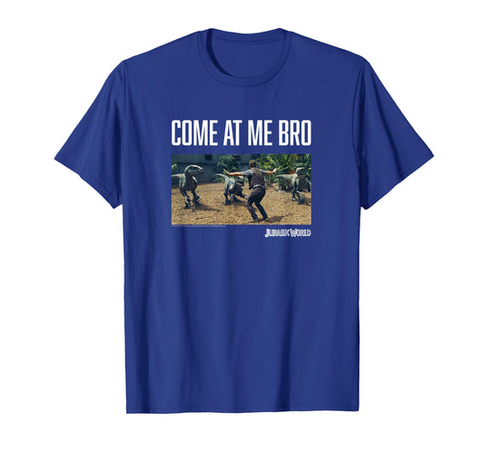 Jurassic World Owen Grady & Velociraptors Come At Me Bro T-Shirt