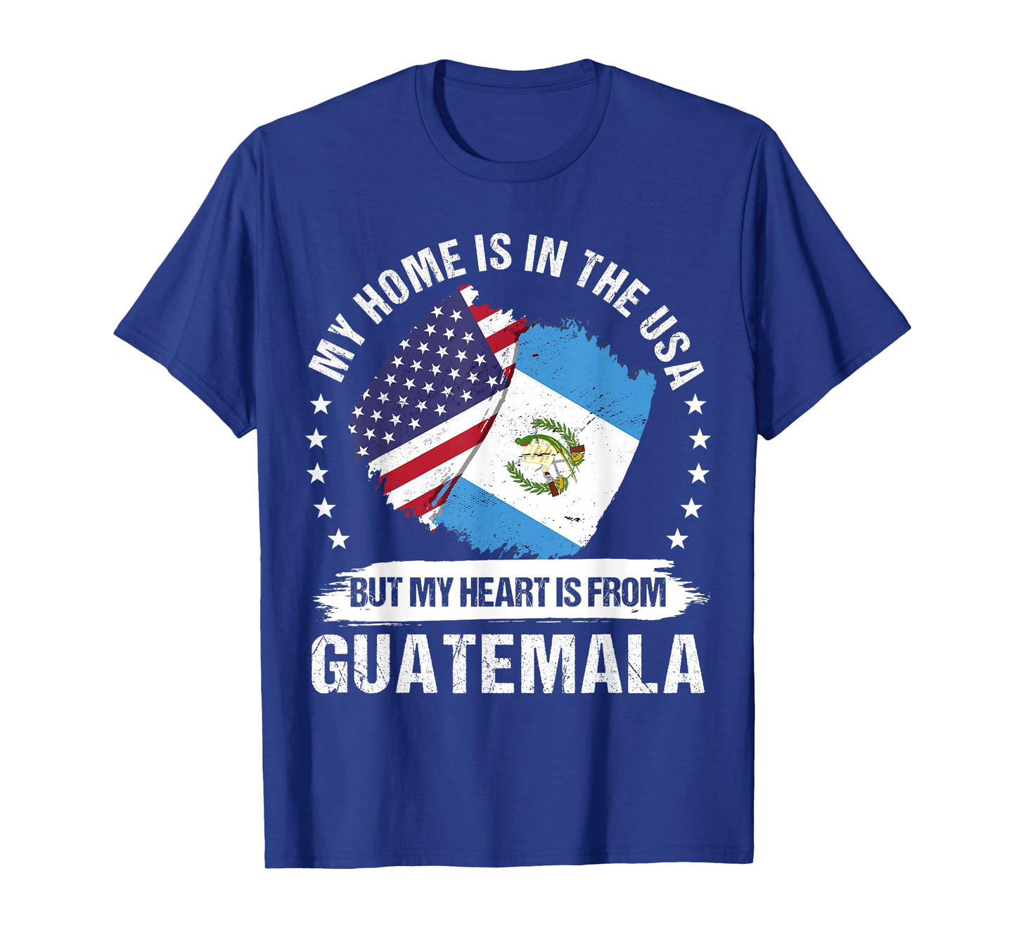 American Patriot Guatemala Flag American Guatemalan Roots T-Shirt