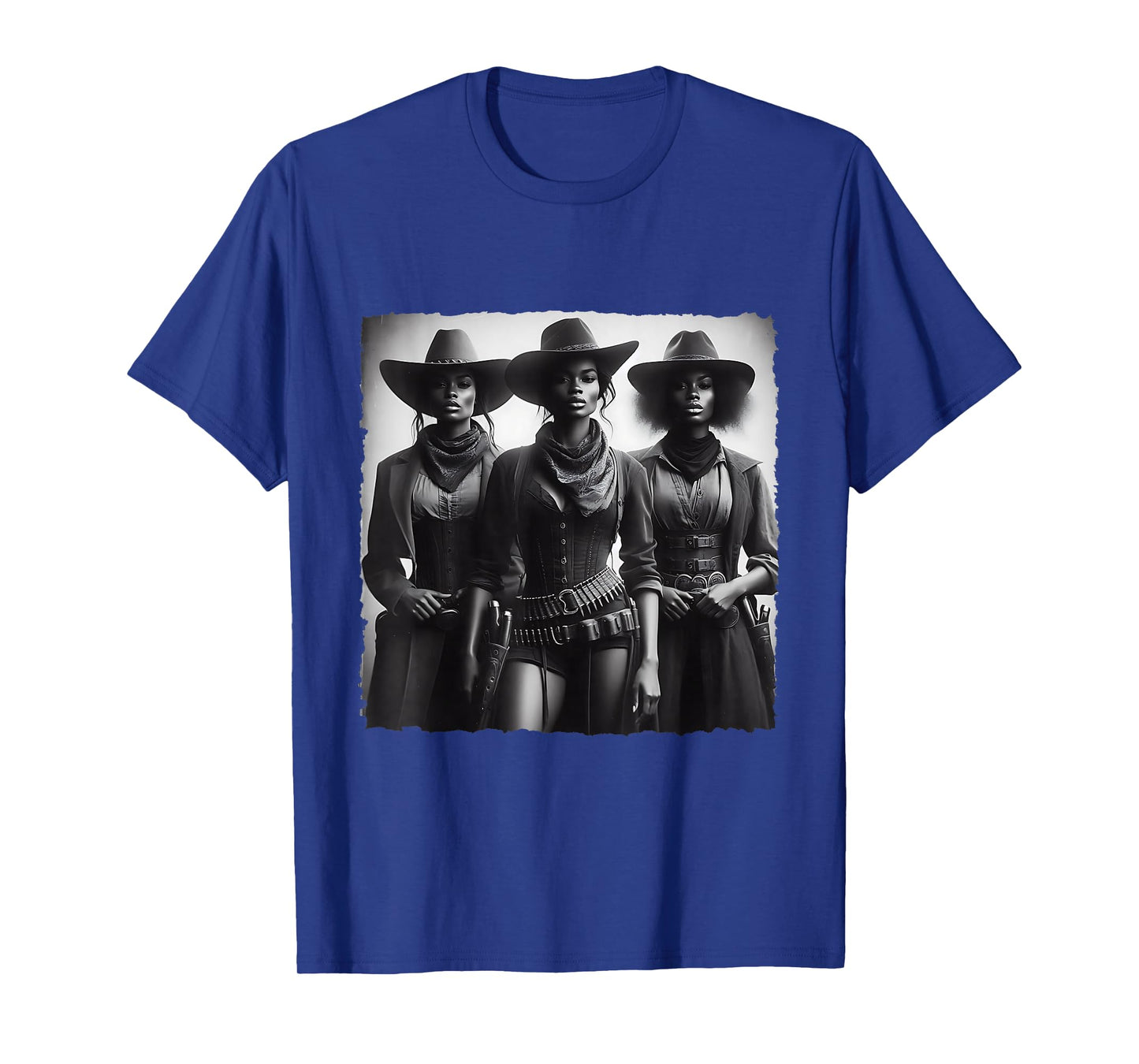 Melanin Cowgirls Black History African Cowgirl Swag T-Shirt