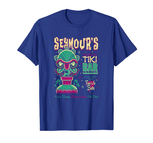 Seymours Creepy Cute Tropical Tiki Lounge - Surf Monster T-Shirt