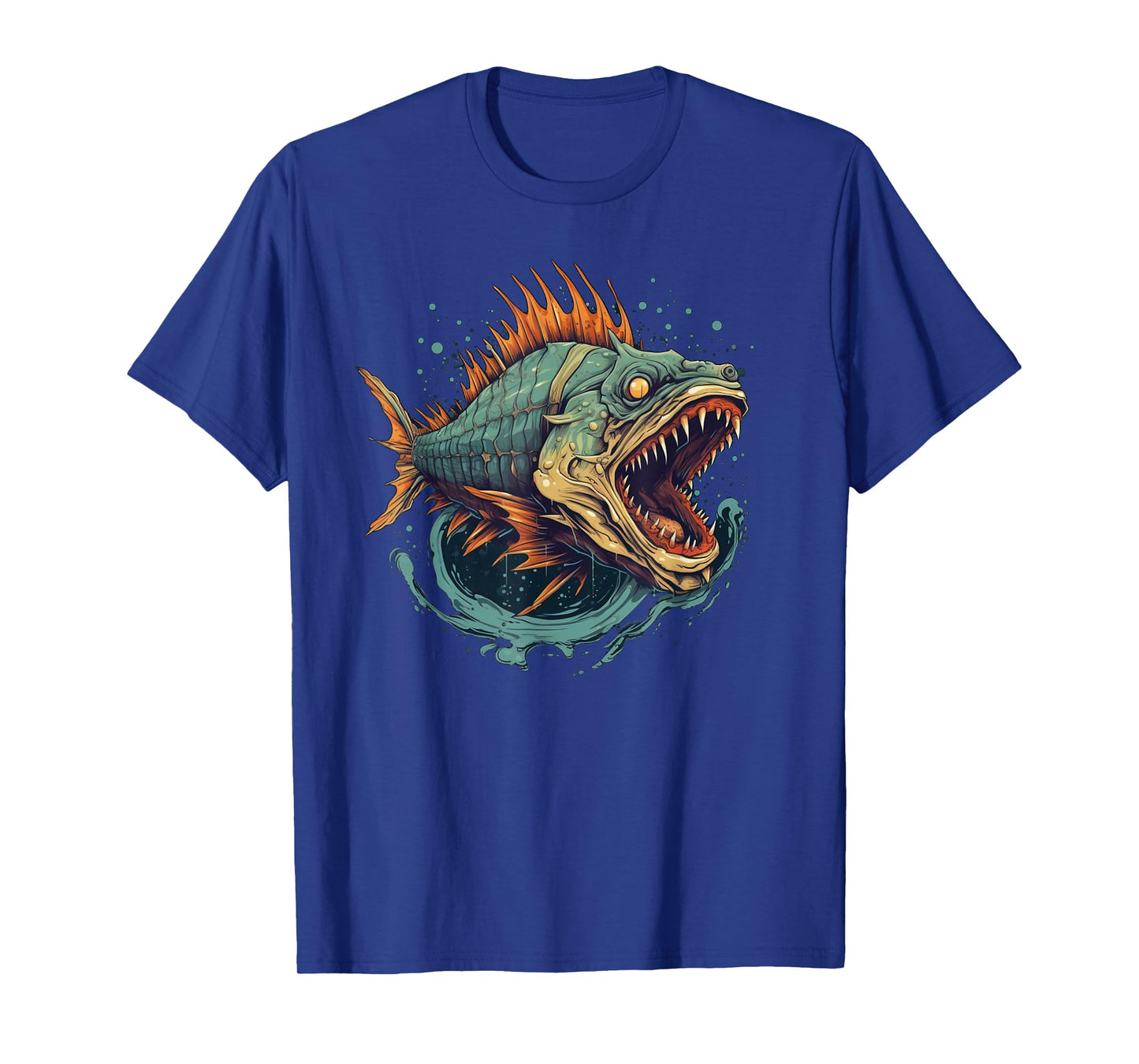 Cool Monster Fish for Boys and Girls T-Shirt