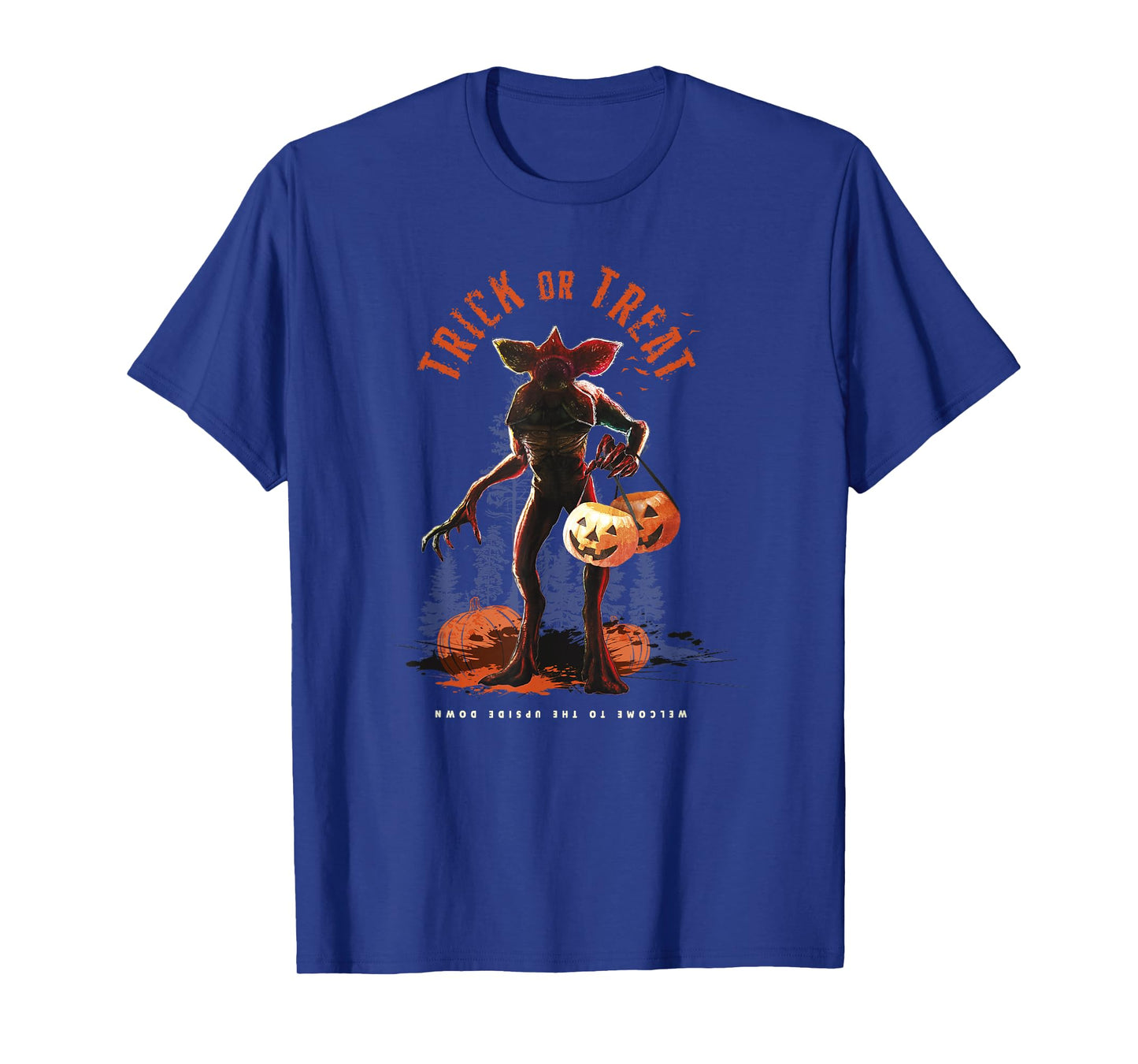 Stranger Things Halloween Demogorgon Trick Or Treat Fright T-Shirt
