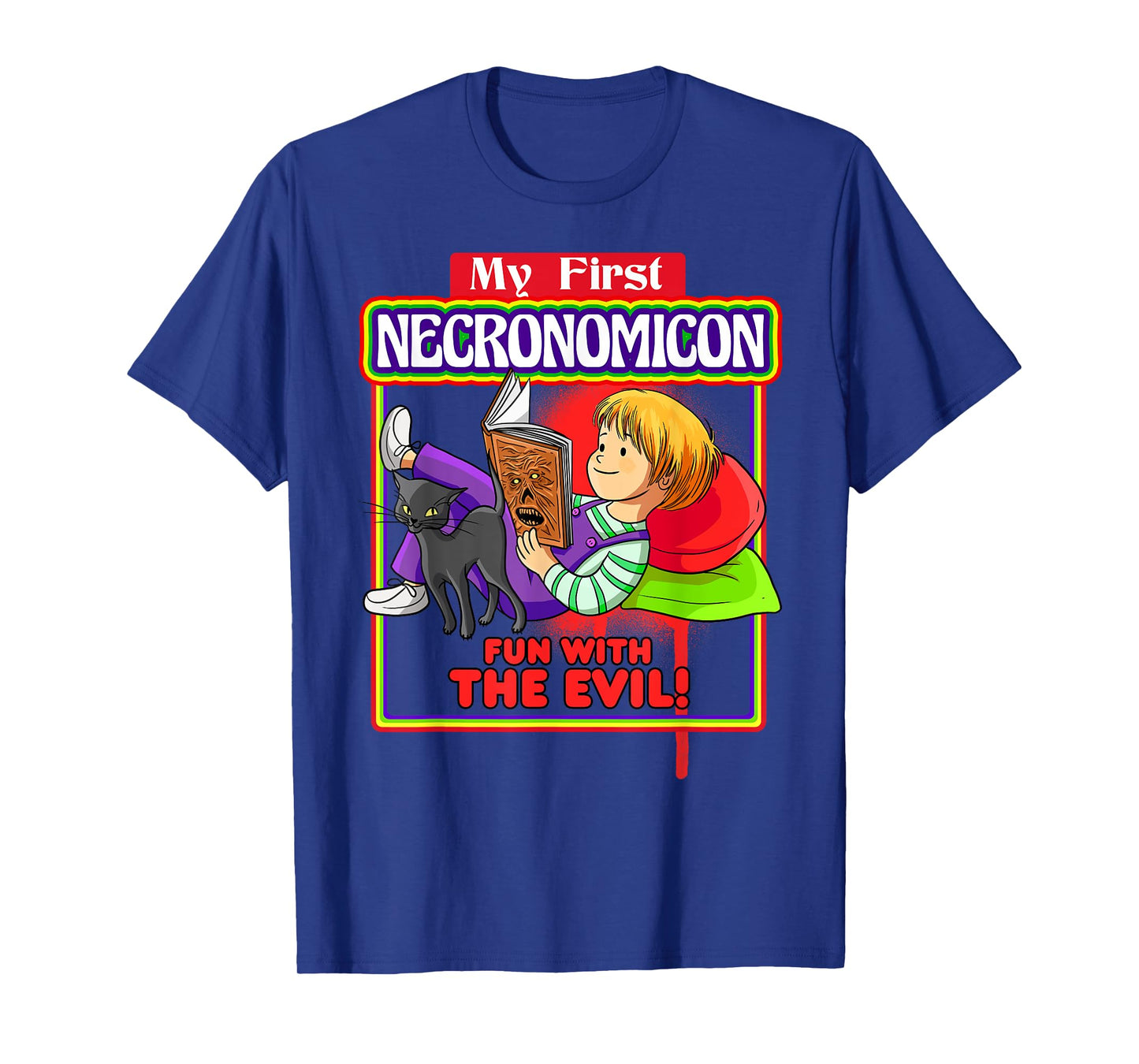 My first Necronomicon Fun with the Evil T-Shirt Witchcraft T-Shirt