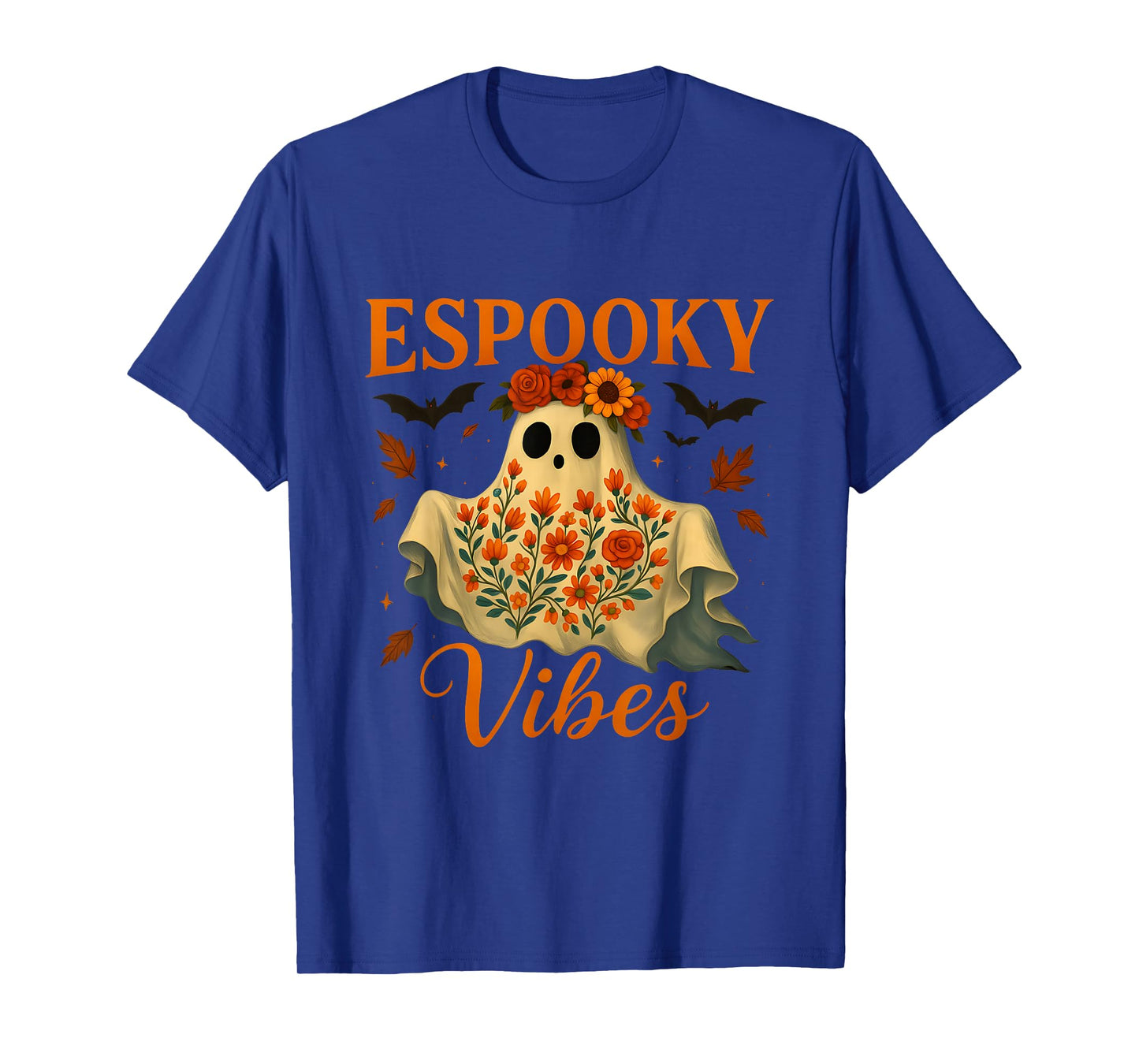 Espooky Vibes Maestra Halloween Spanish Teachers Mexican T-Shirt