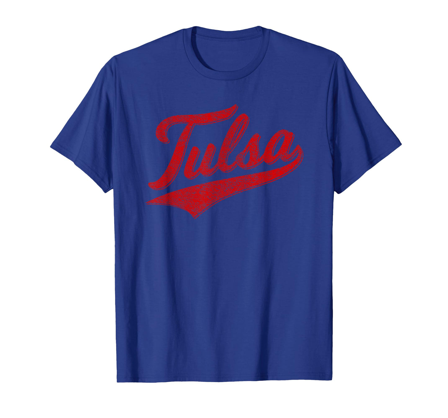 TULSA OKLAHOMA VARSITY SCRIPT CLASSIC SPORTS JERSEY STYLE T-Shirt