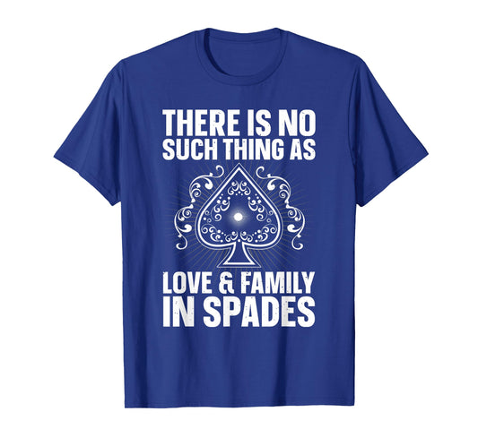 Best Spades Design for Men Women Card Game Spades Player T-Shirt
